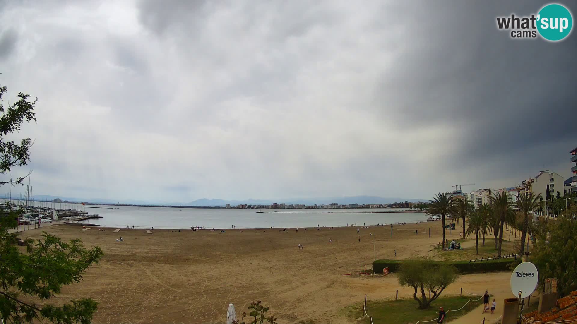Webcam La Perola beach | ROSES | Costa Brava