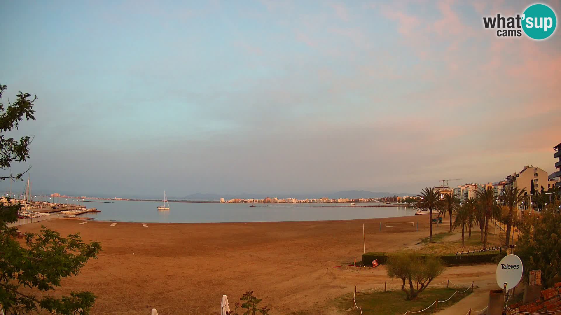 Webcam Strand La Perola | ROSES | Costa Brava