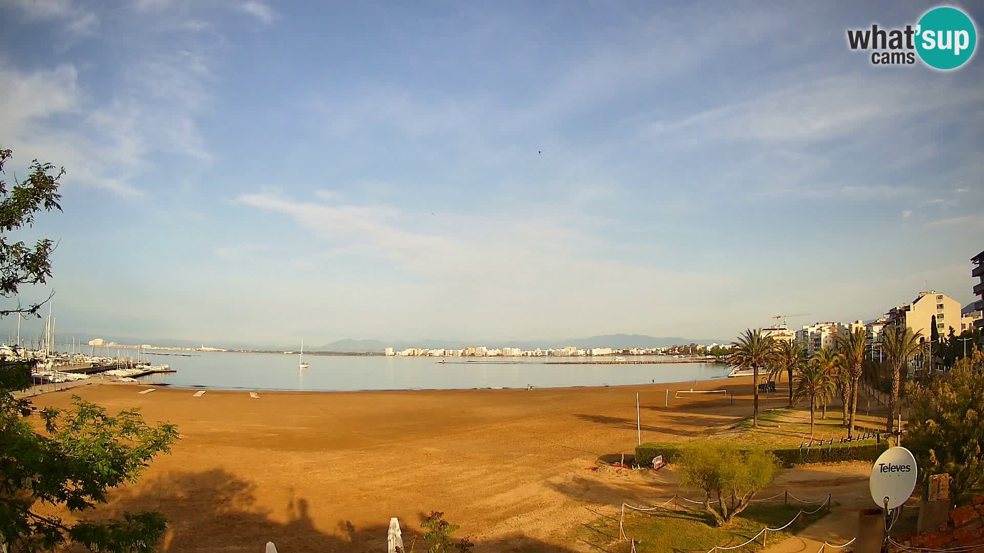 Webcam La Perola beach | ROSES | Costa Brava