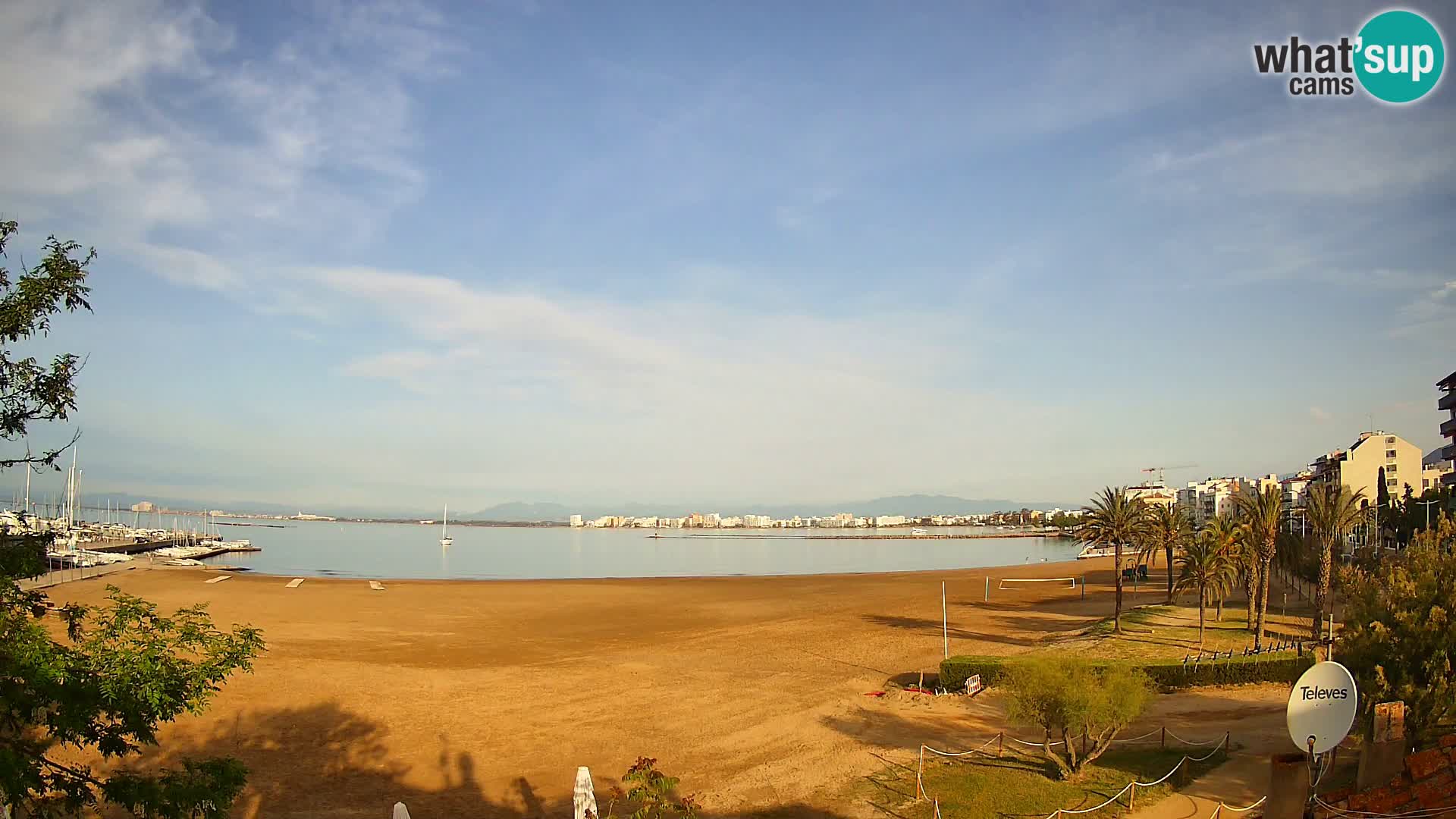 Webcam spiaggia La Perola | ROSES | Costa Brava