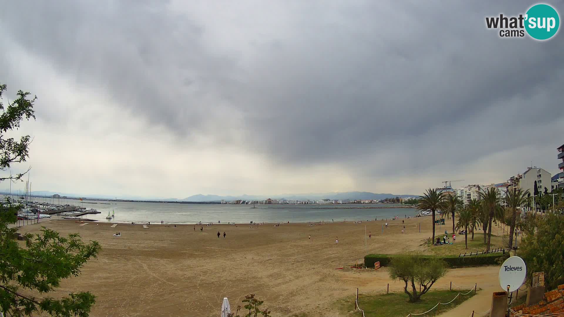 Webcam plage La Perola | ROSES | Costa Brava