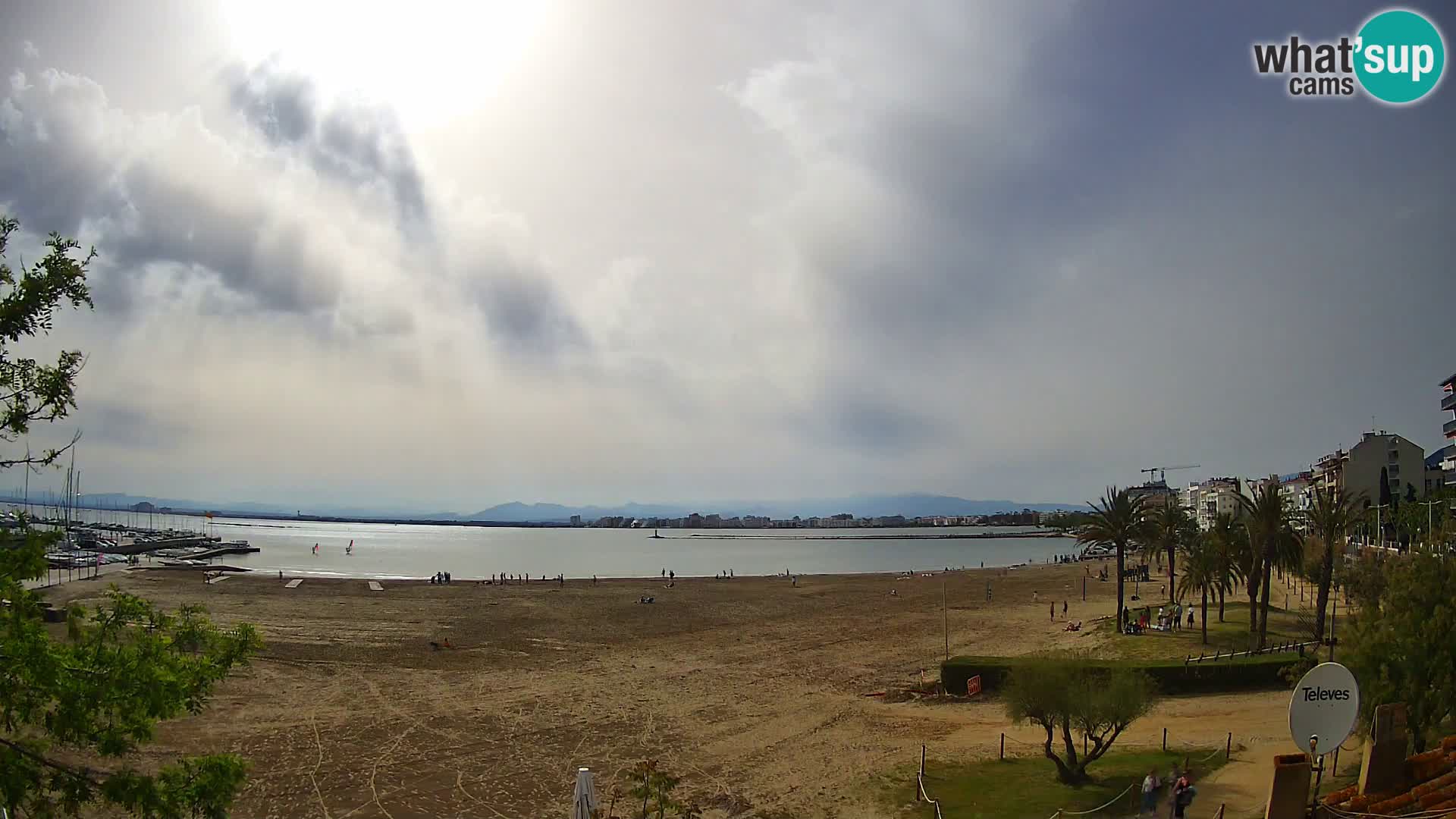Webcam Strand La Perola | ROSES | Costa Brava