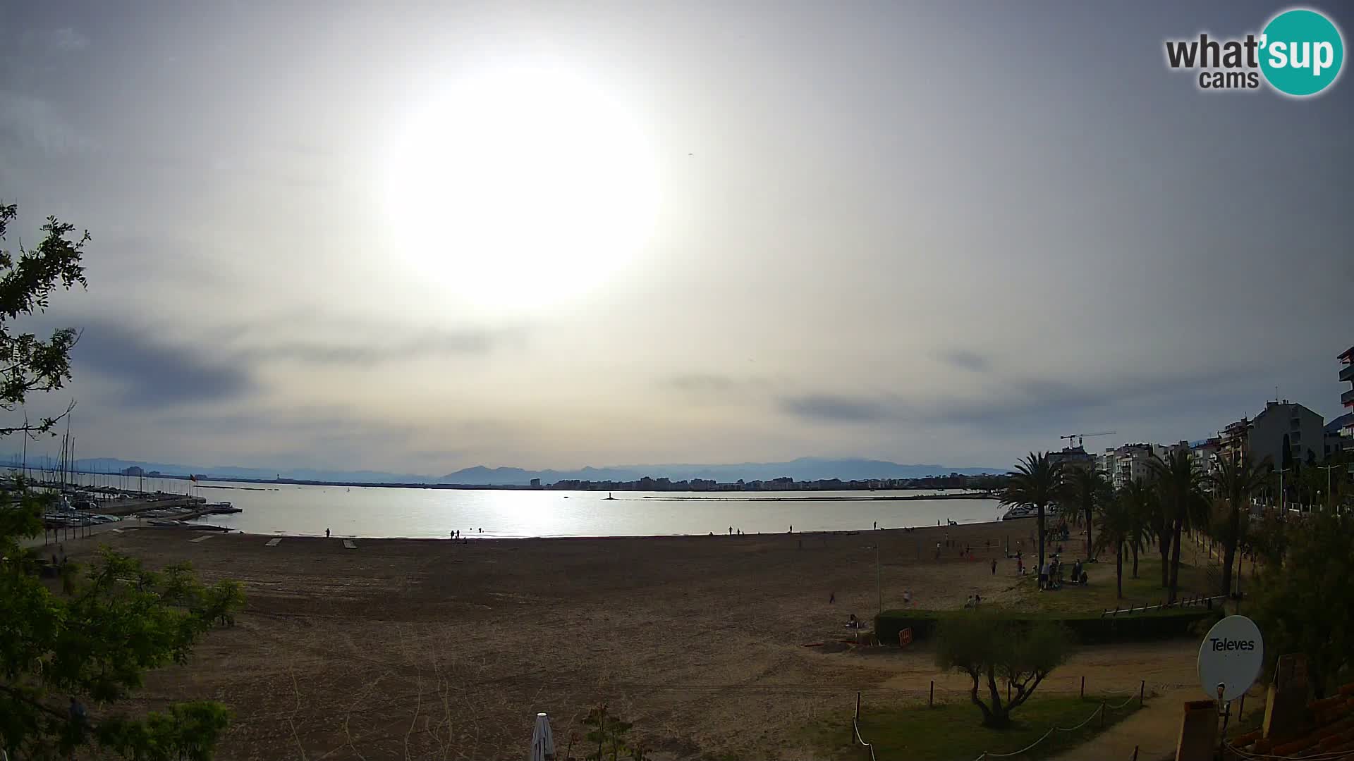 Webcam La Perola beach | ROSES | Costa Brava