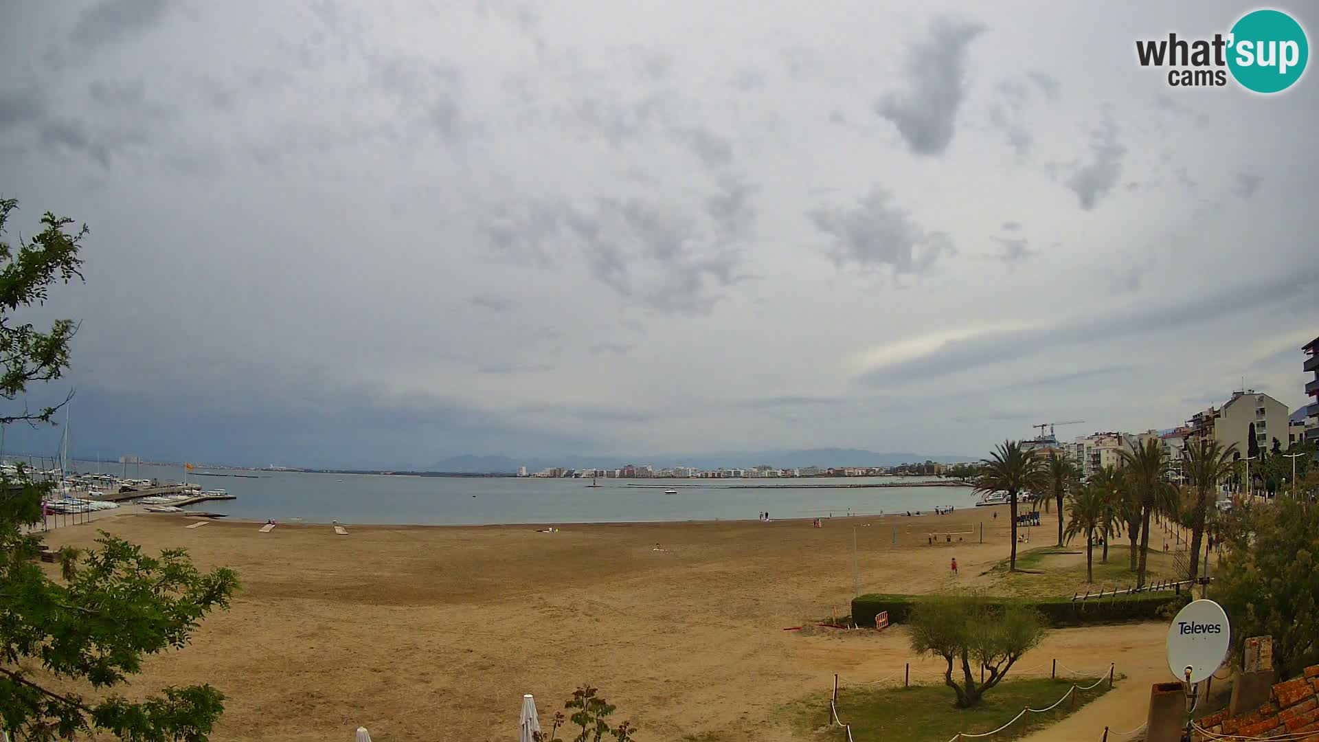 Webcam La Perola beach | ROSES | Costa Brava