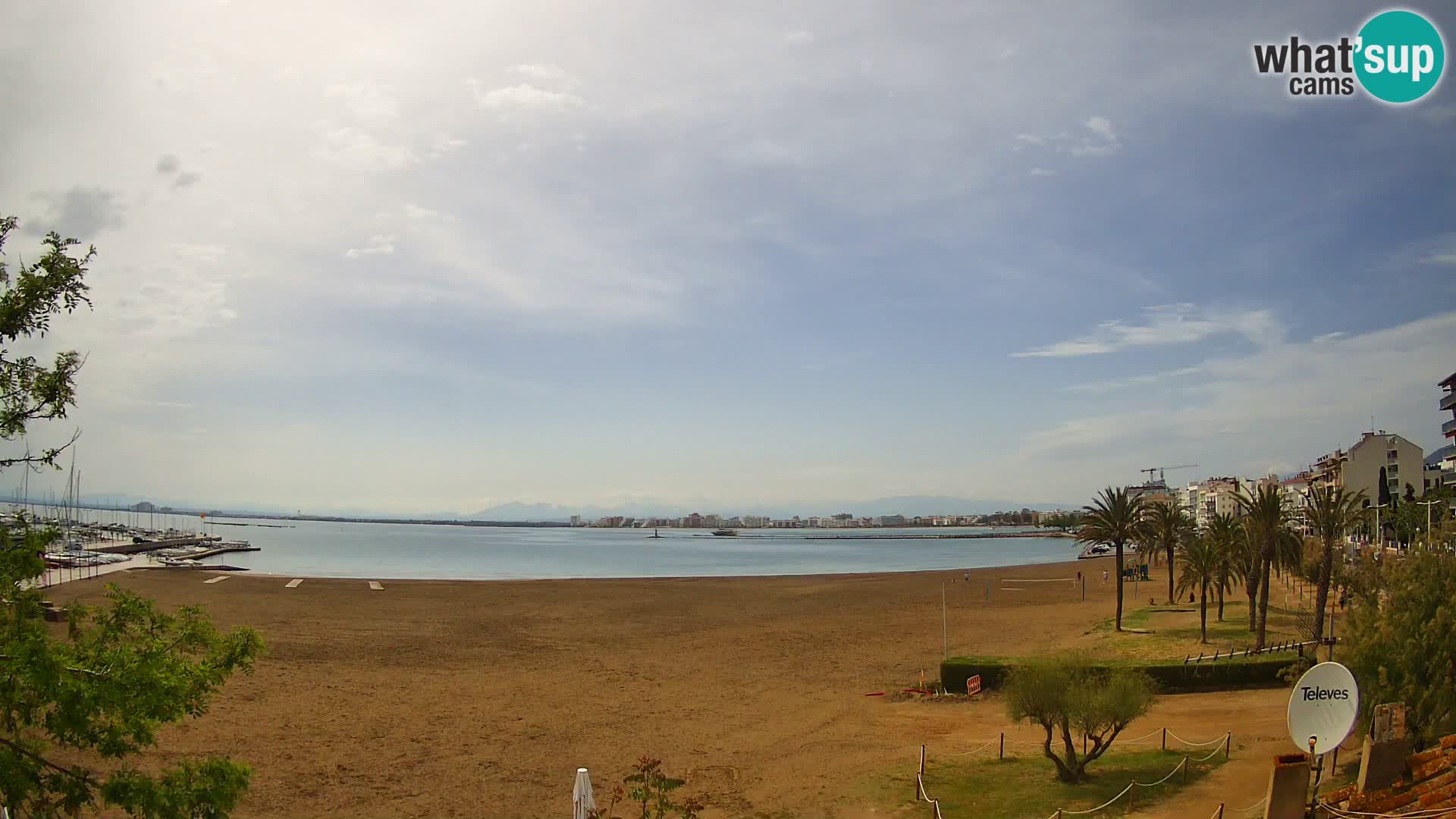 Webcam plage La Perola | ROSES | Costa Brava