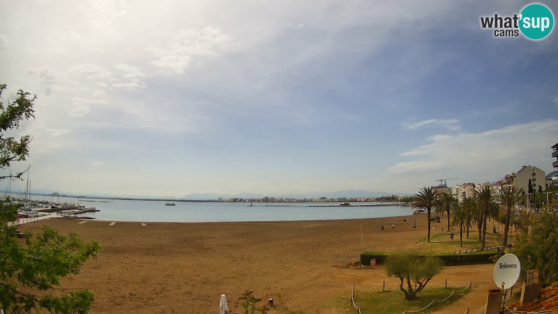 Kamera plaža La Perola | ROSES | Costa Brava