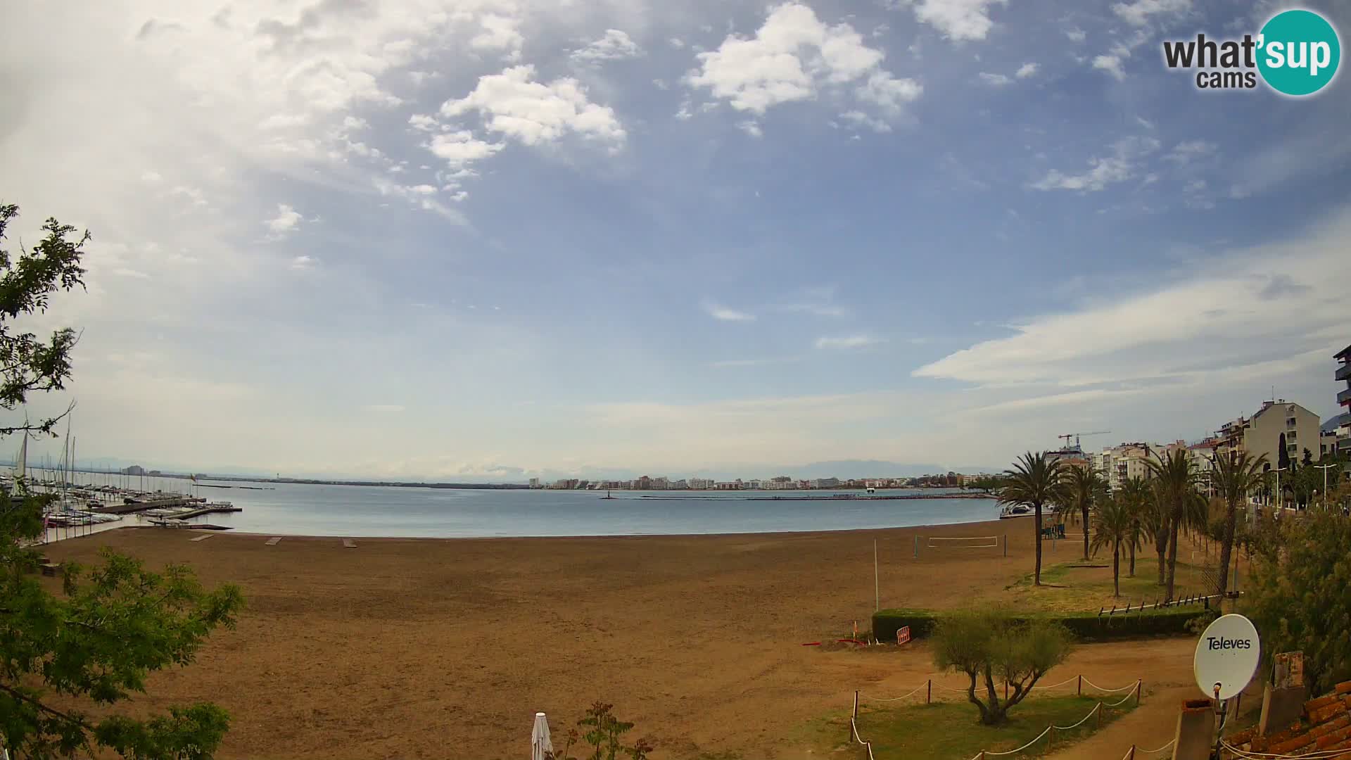 Webcam spiaggia La Perola | ROSES | Costa Brava