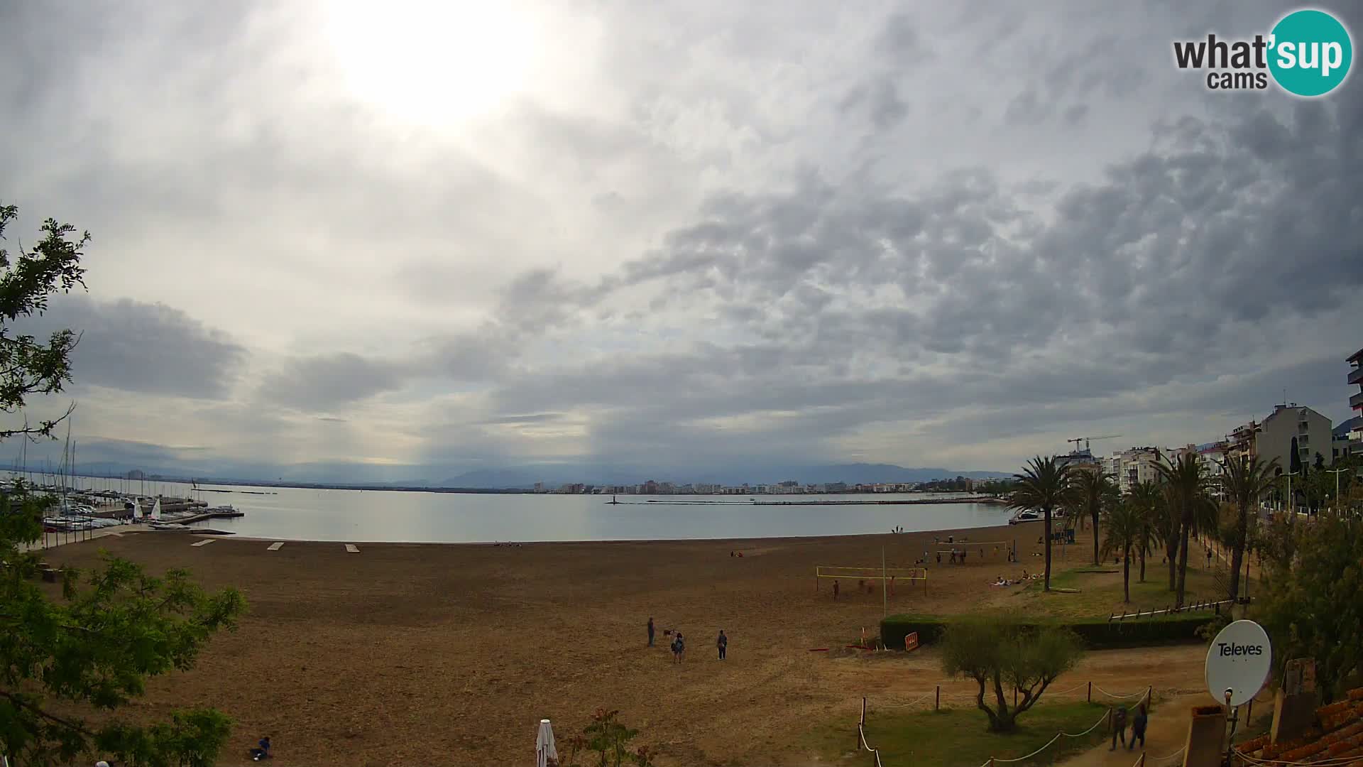 Webcam La Perola beach | ROSES | Costa Brava