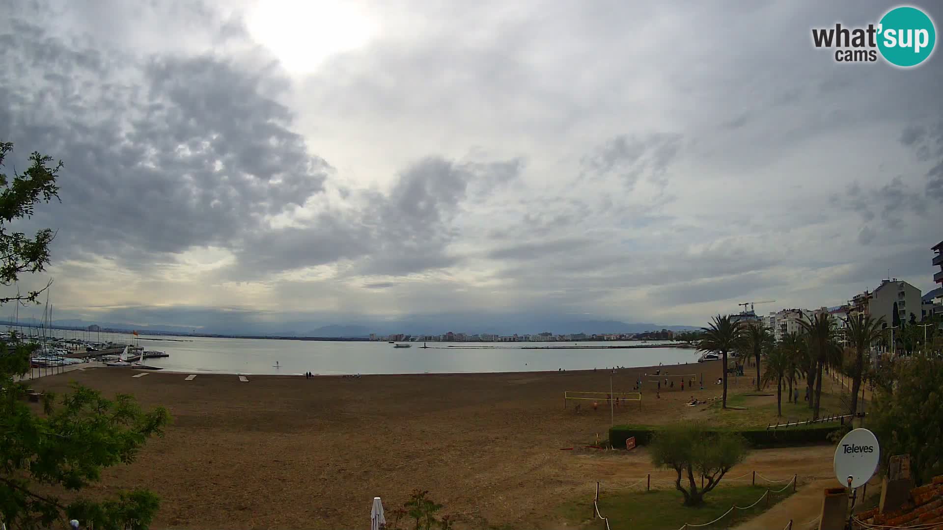Webcam spiaggia La Perola | ROSES | Costa Brava