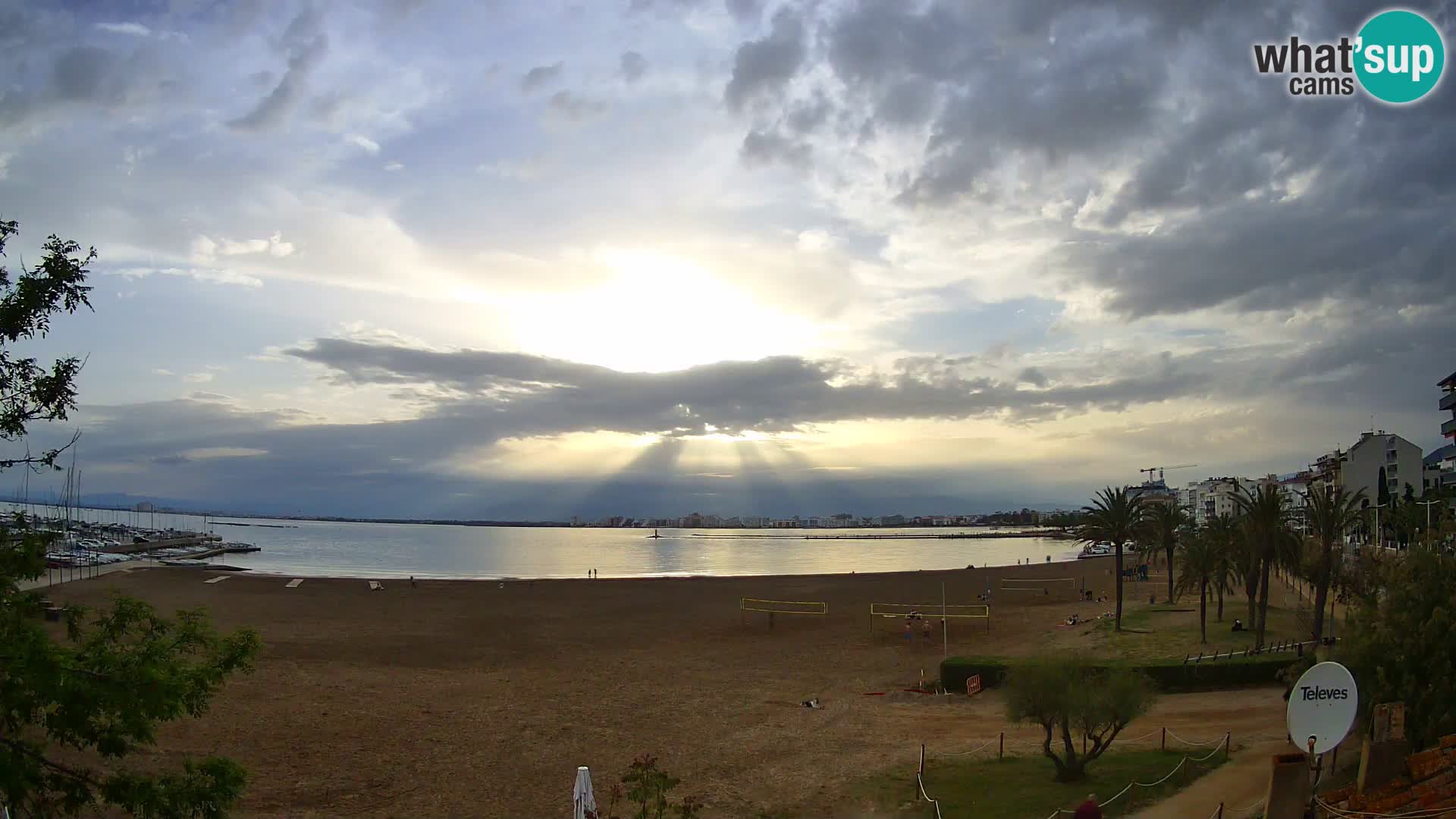 Webcam Strand La Perola | ROSES | Costa Brava