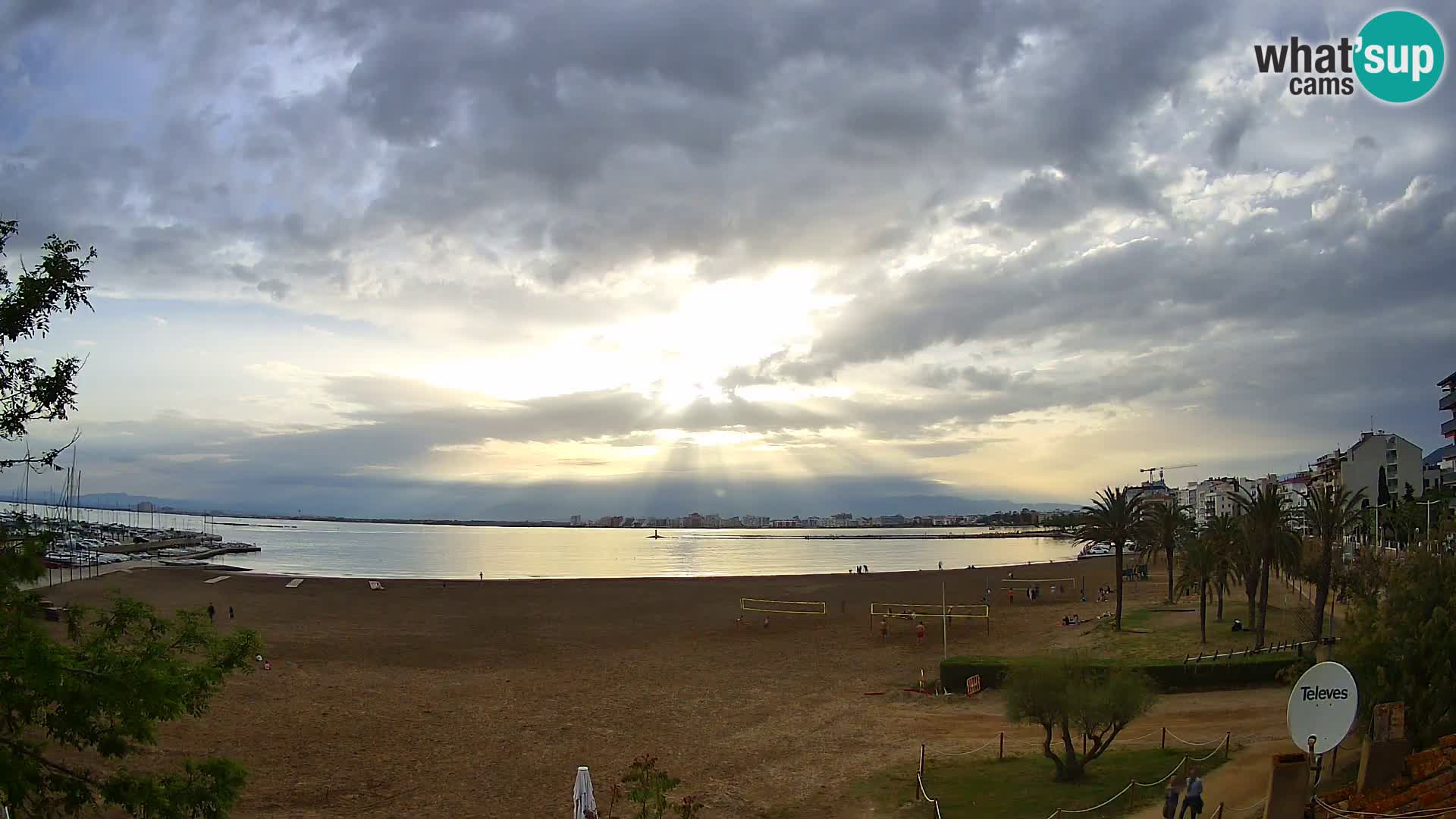 Webcam plage La Perola | ROSES | Costa Brava