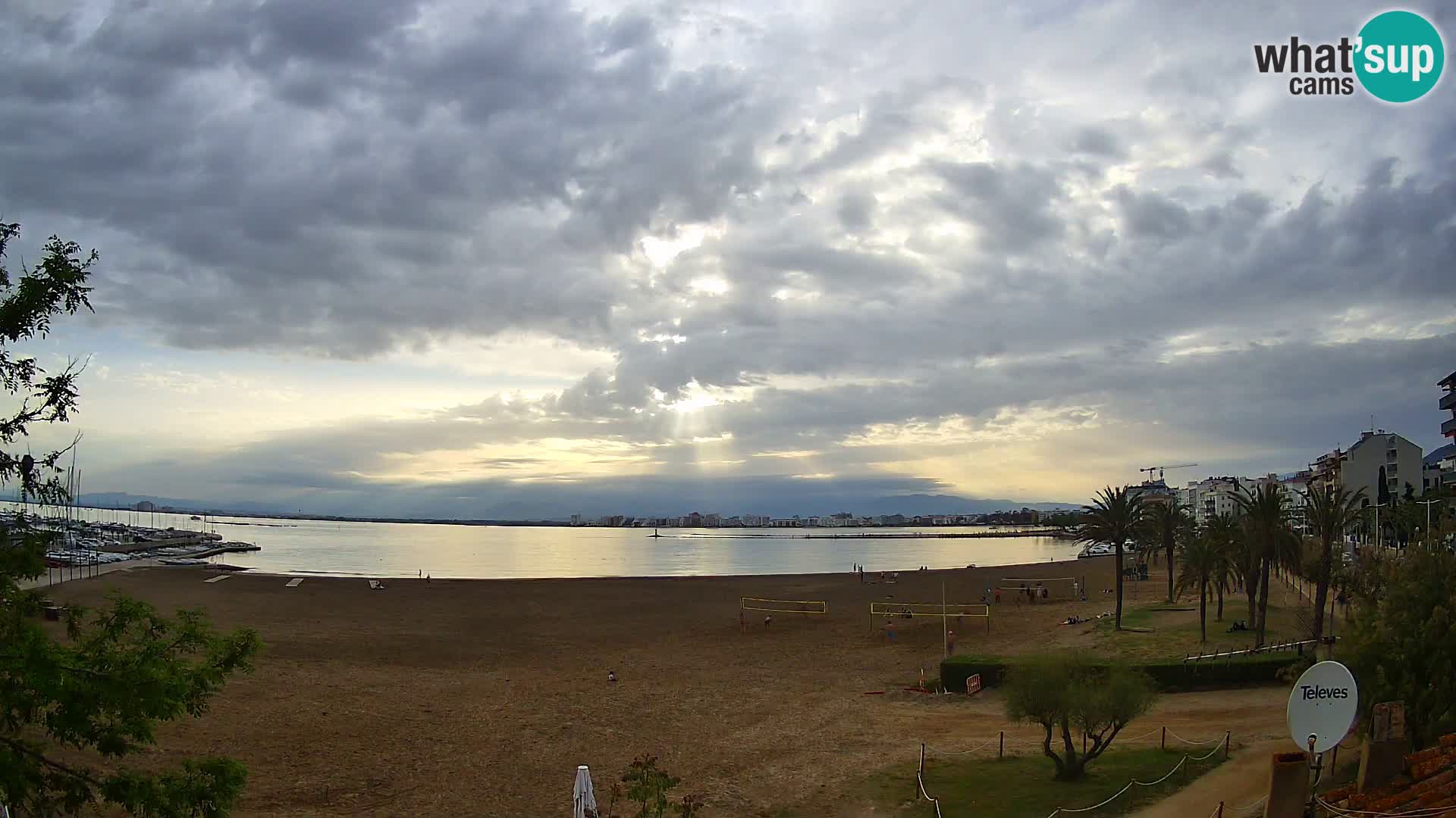 Webcam La Perola beach | ROSES | Costa Brava