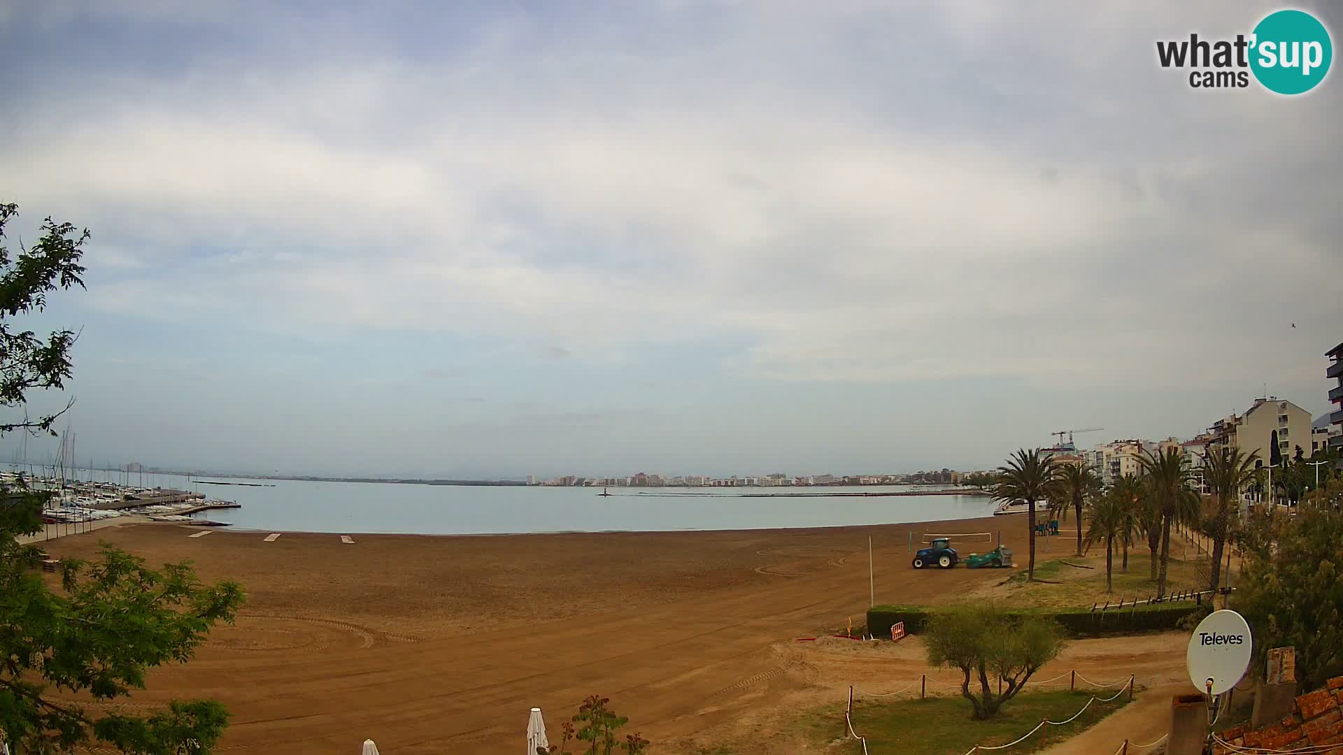 Webcam La Perola beach | ROSES | Costa Brava
