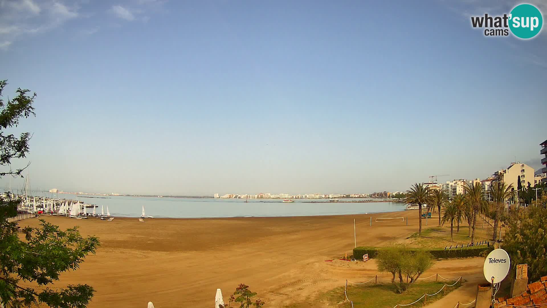 Webcam La Perola beach | ROSES | Costa Brava
