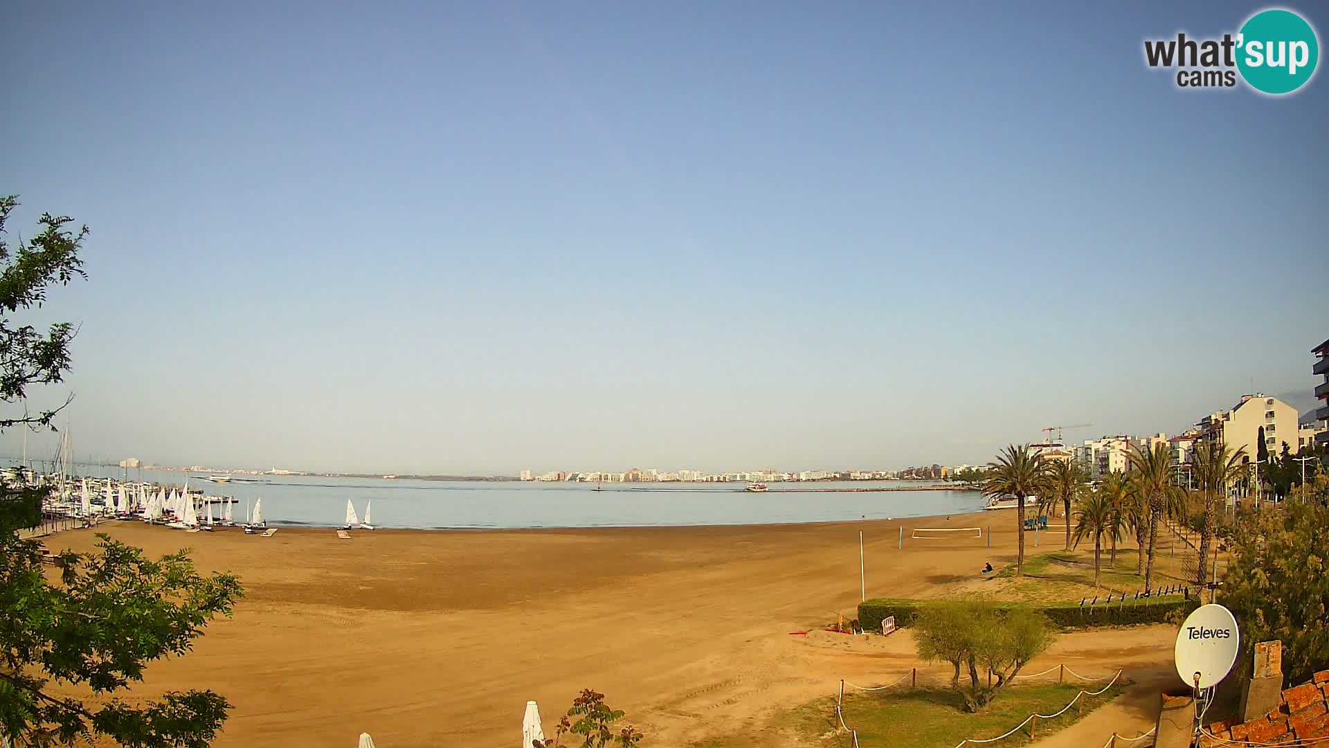 Webcam La Perola beach | ROSES | Costa Brava