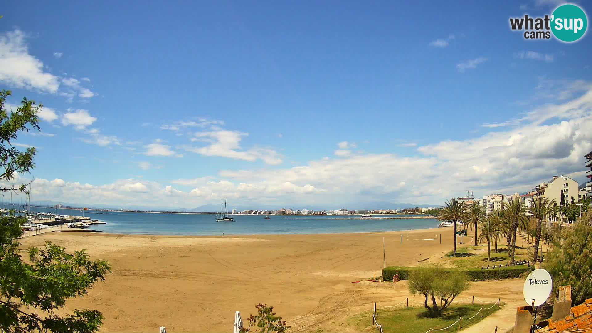 Webcam La Perola beach | ROSES | Costa Brava