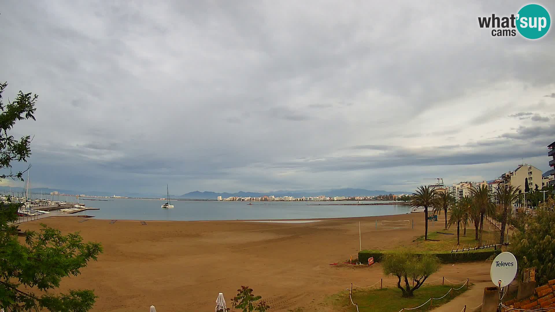 Kamera plaža La Perola | ROSES | Costa Brava