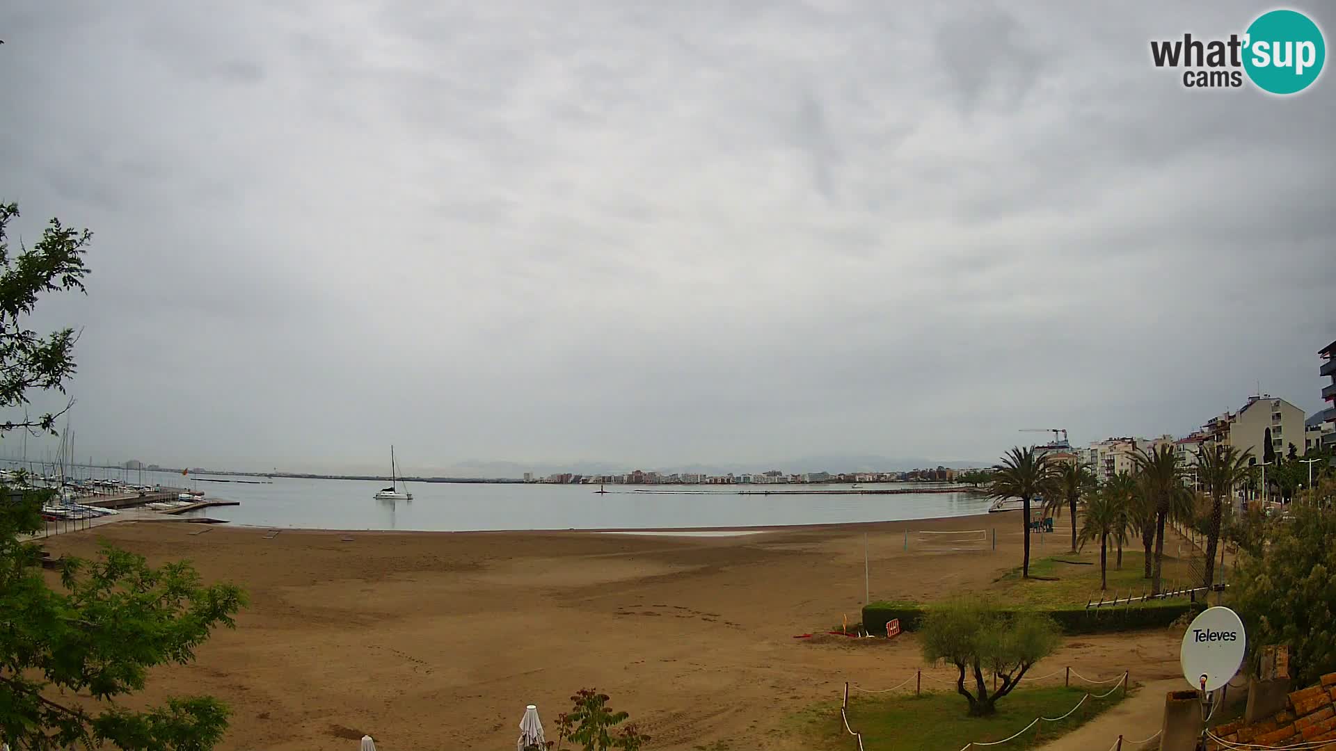 Webcam La Perola beach | ROSES | Costa Brava