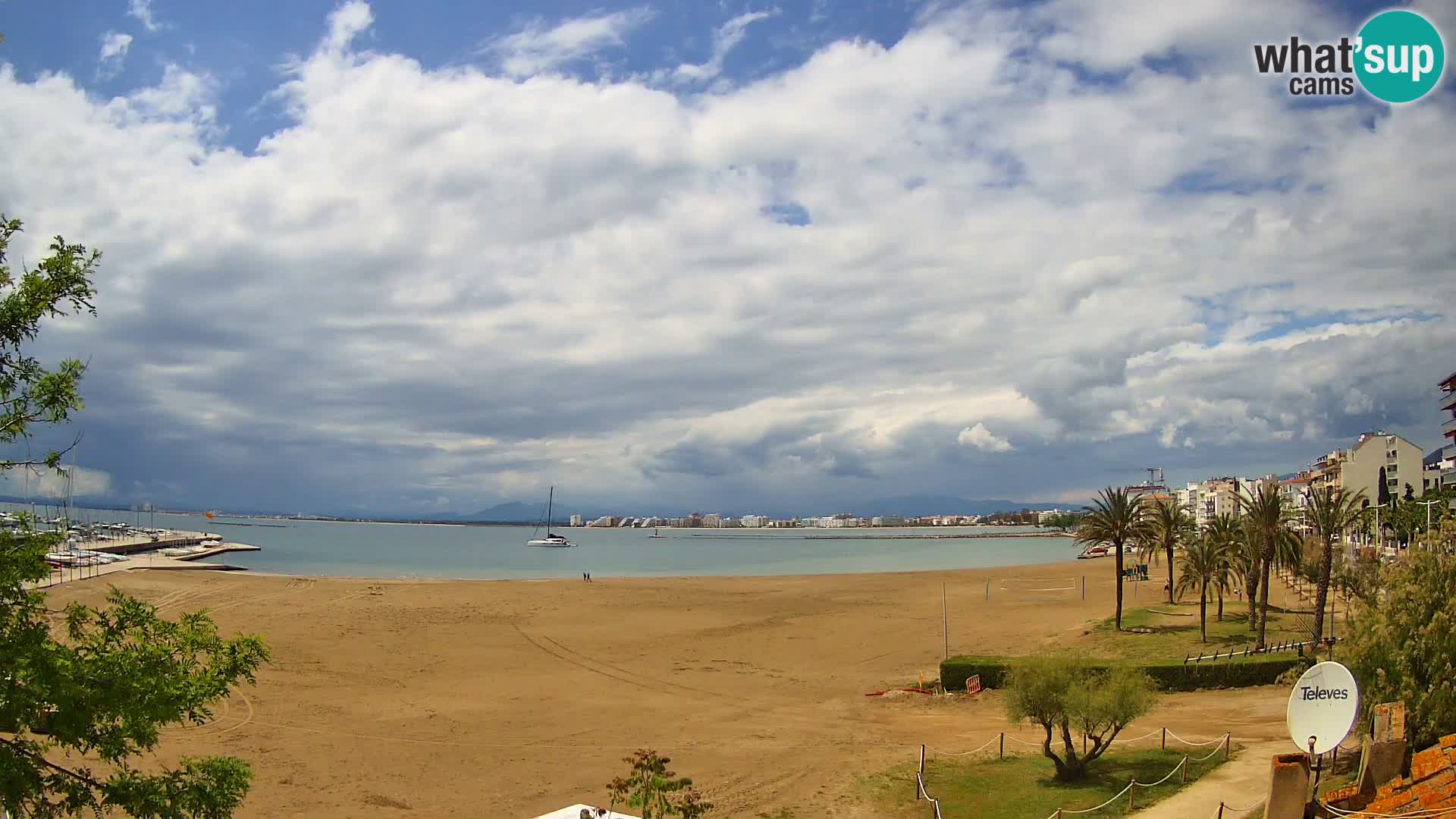 Webcam Strand La Perola | ROSES | Costa Brava