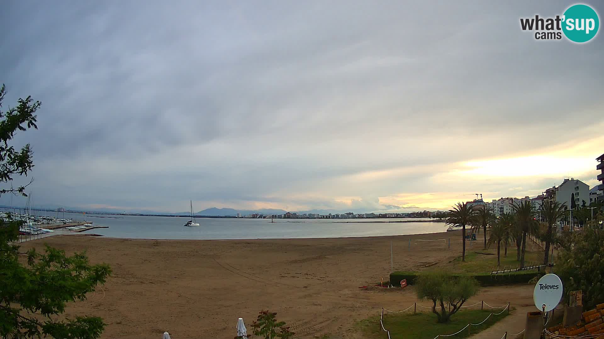 Webcam La Perola beach | ROSES | Costa Brava