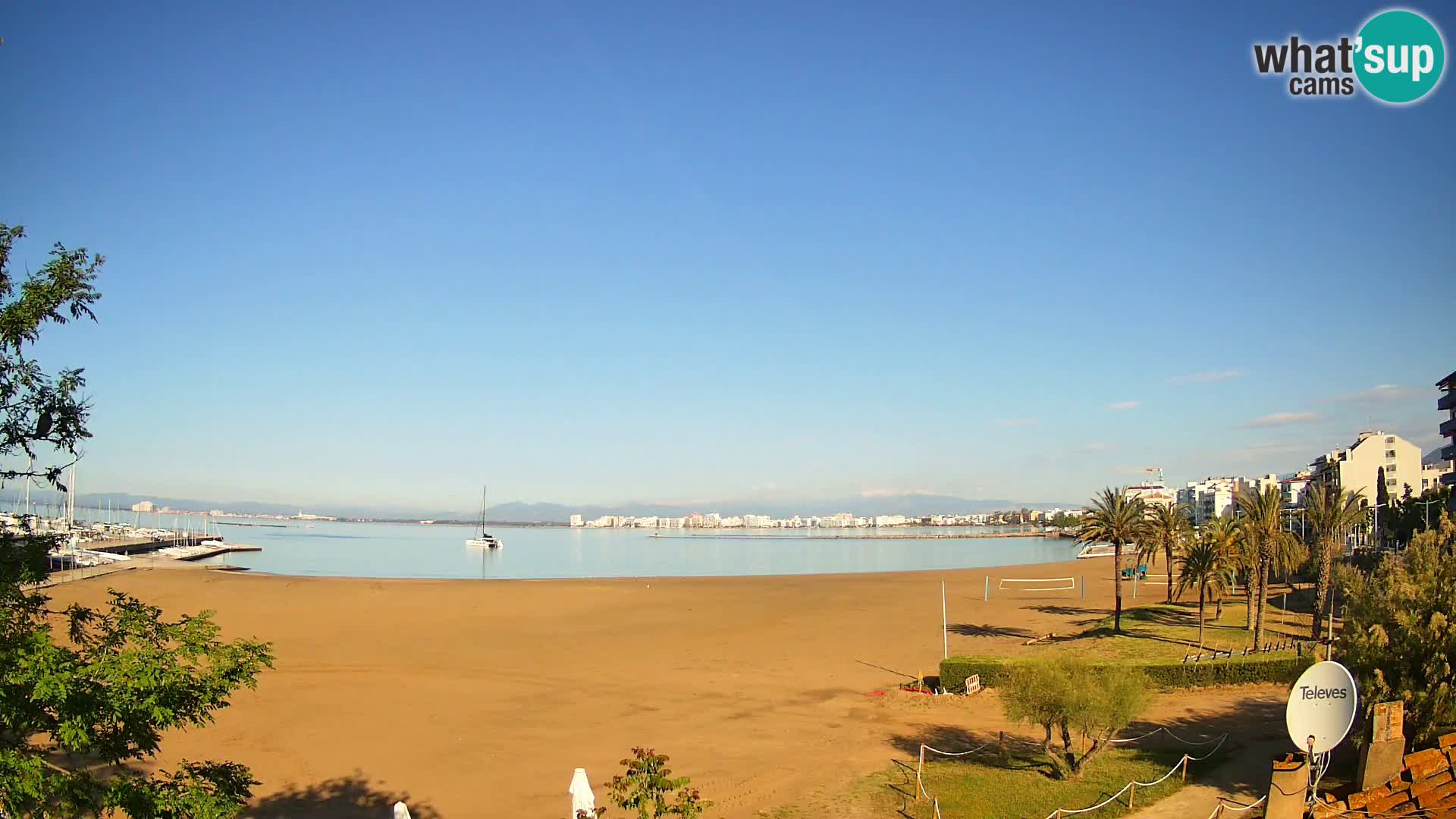 Webcam spiaggia La Perola | ROSES | Costa Brava