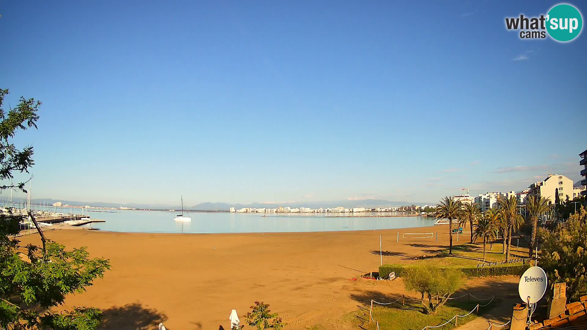 Webcam plage La Perola | ROSES | Costa Brava