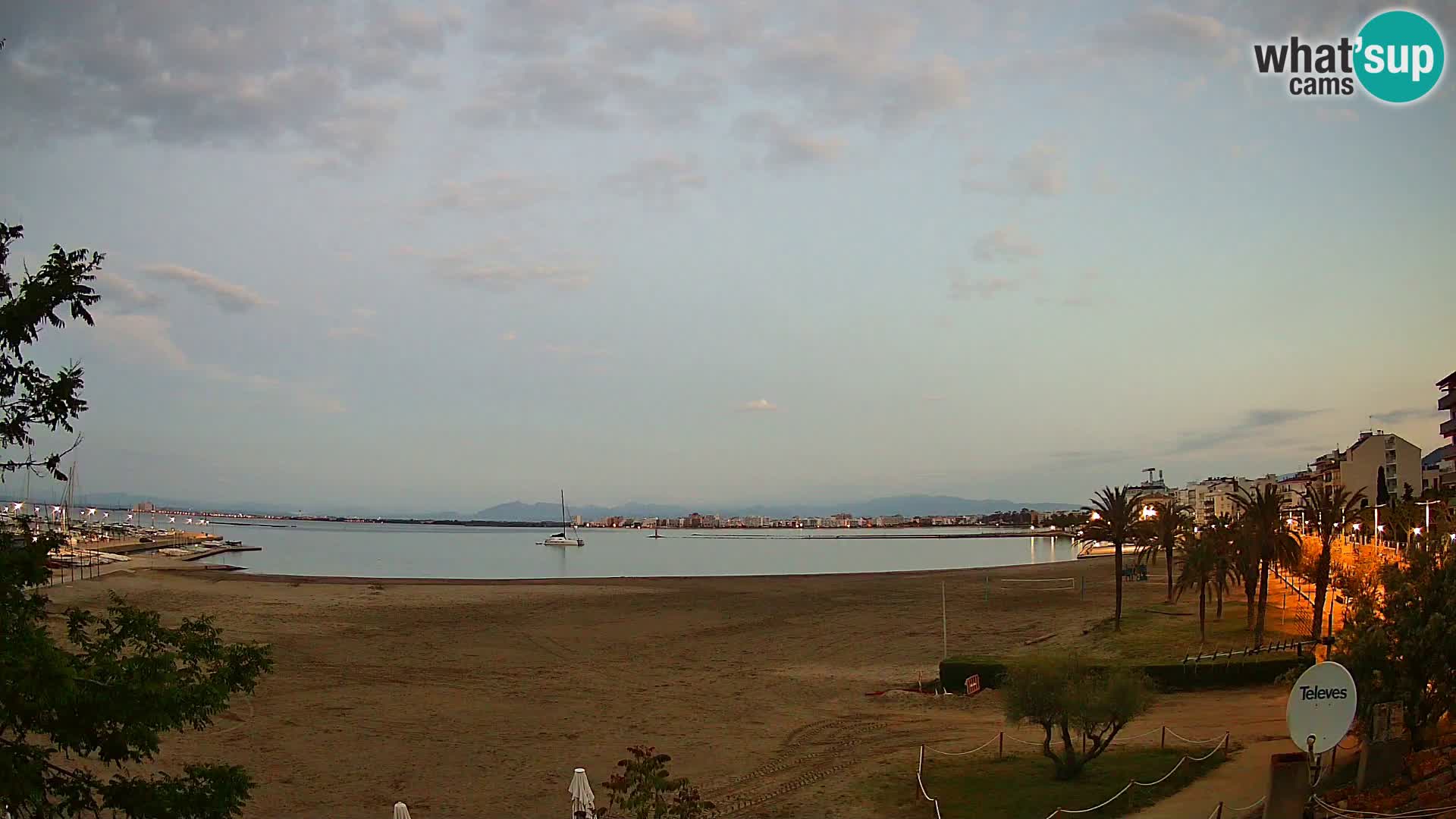 Webcam La Perola beach | ROSES | Costa Brava