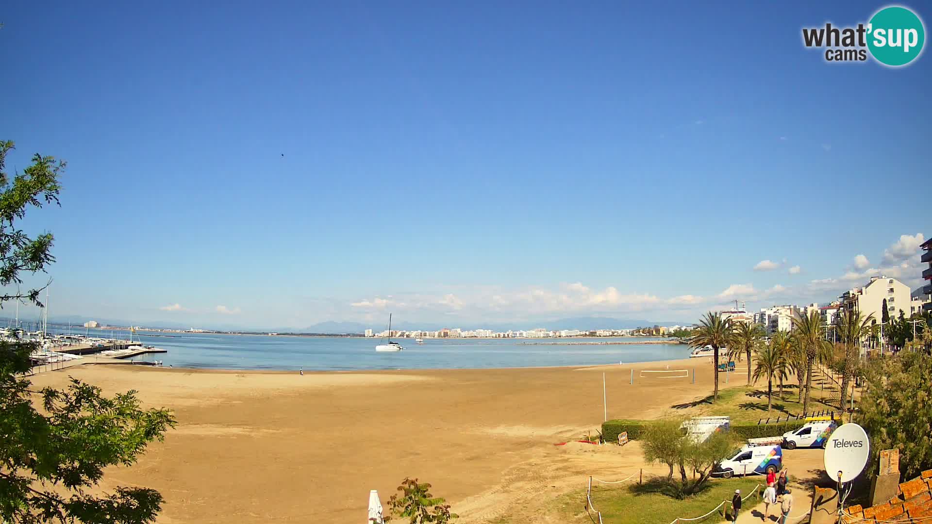 Webcam spiaggia La Perola | ROSES | Costa Brava