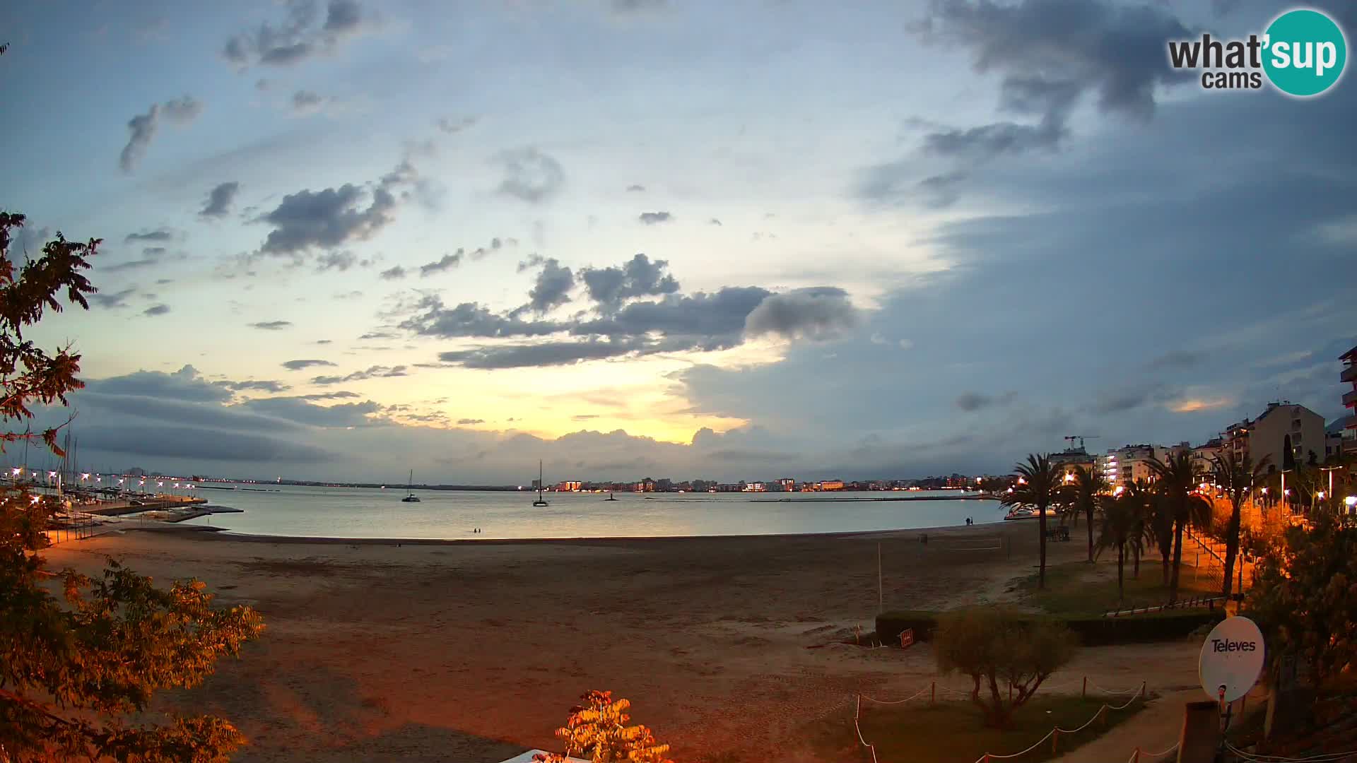 Webcam La Perola beach | ROSES | Costa Brava