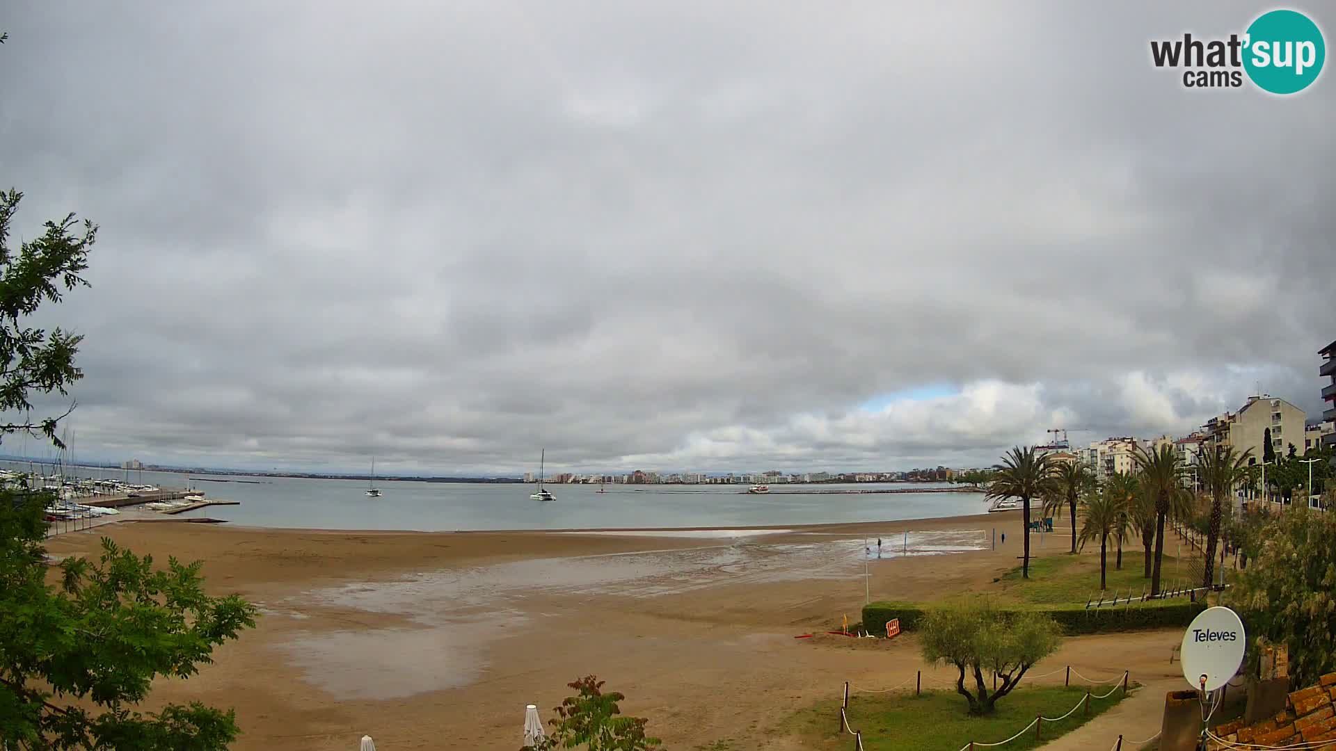 Webcam La Perola beach | ROSES | Costa Brava