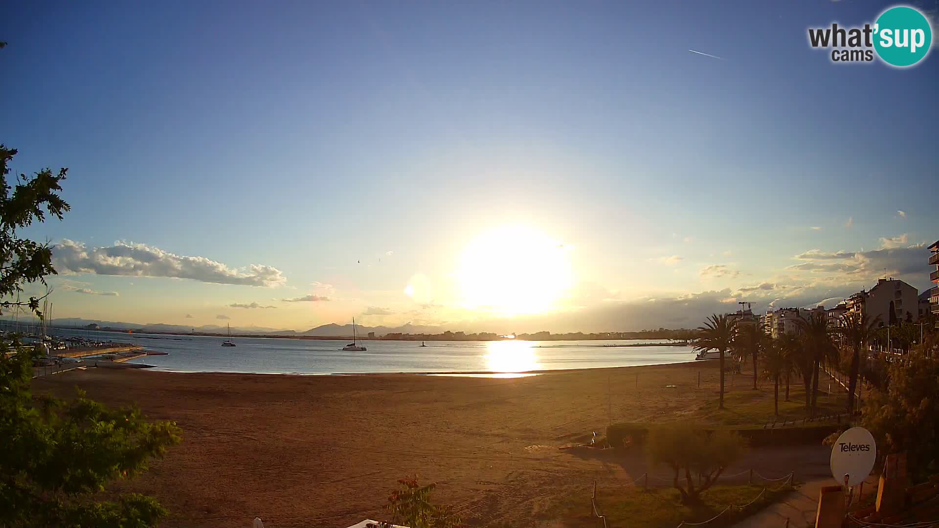 Webcam Strand La Perola | ROSES | Costa Brava