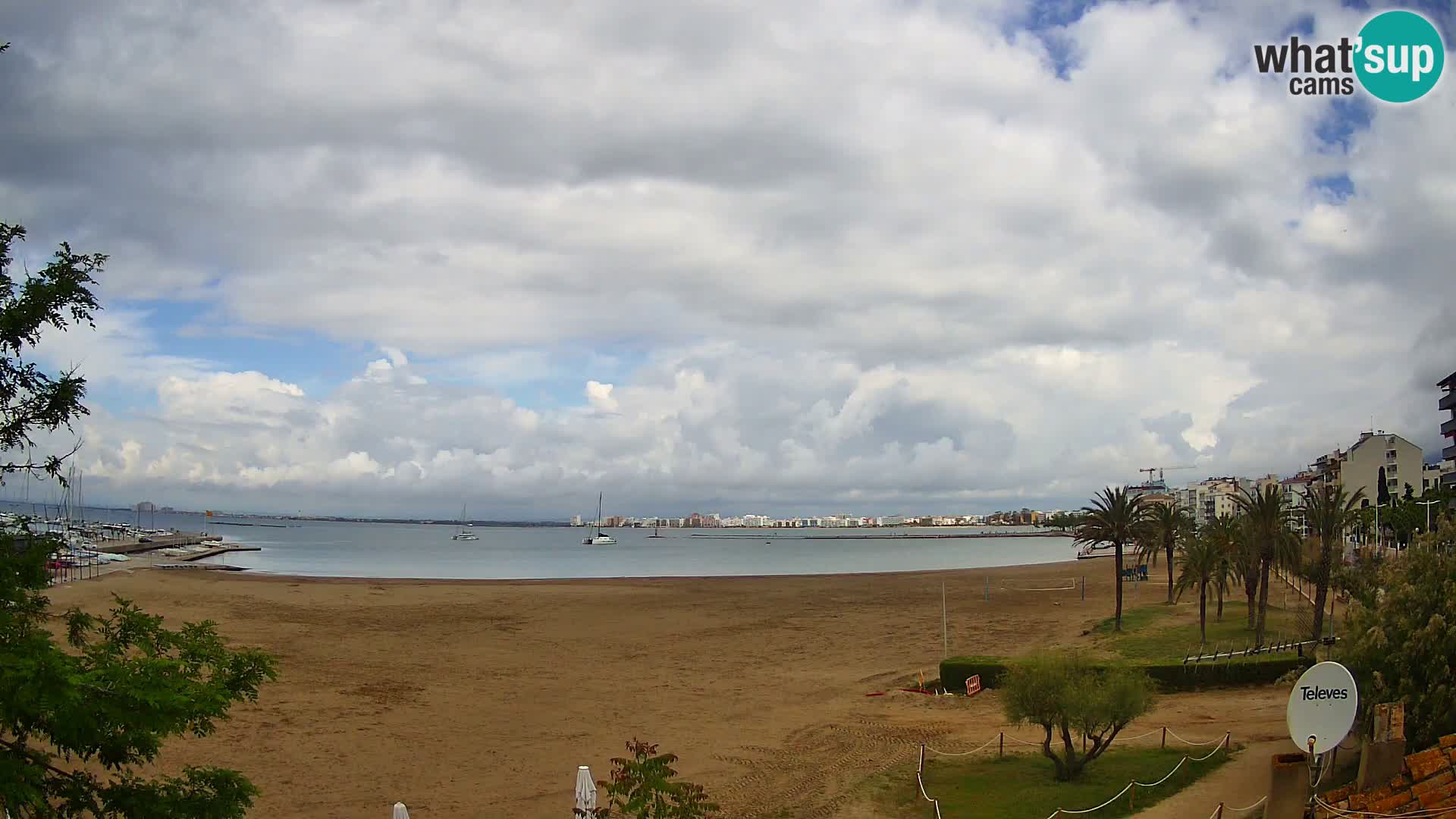 Webcam spiaggia La Perola | ROSES | Costa Brava