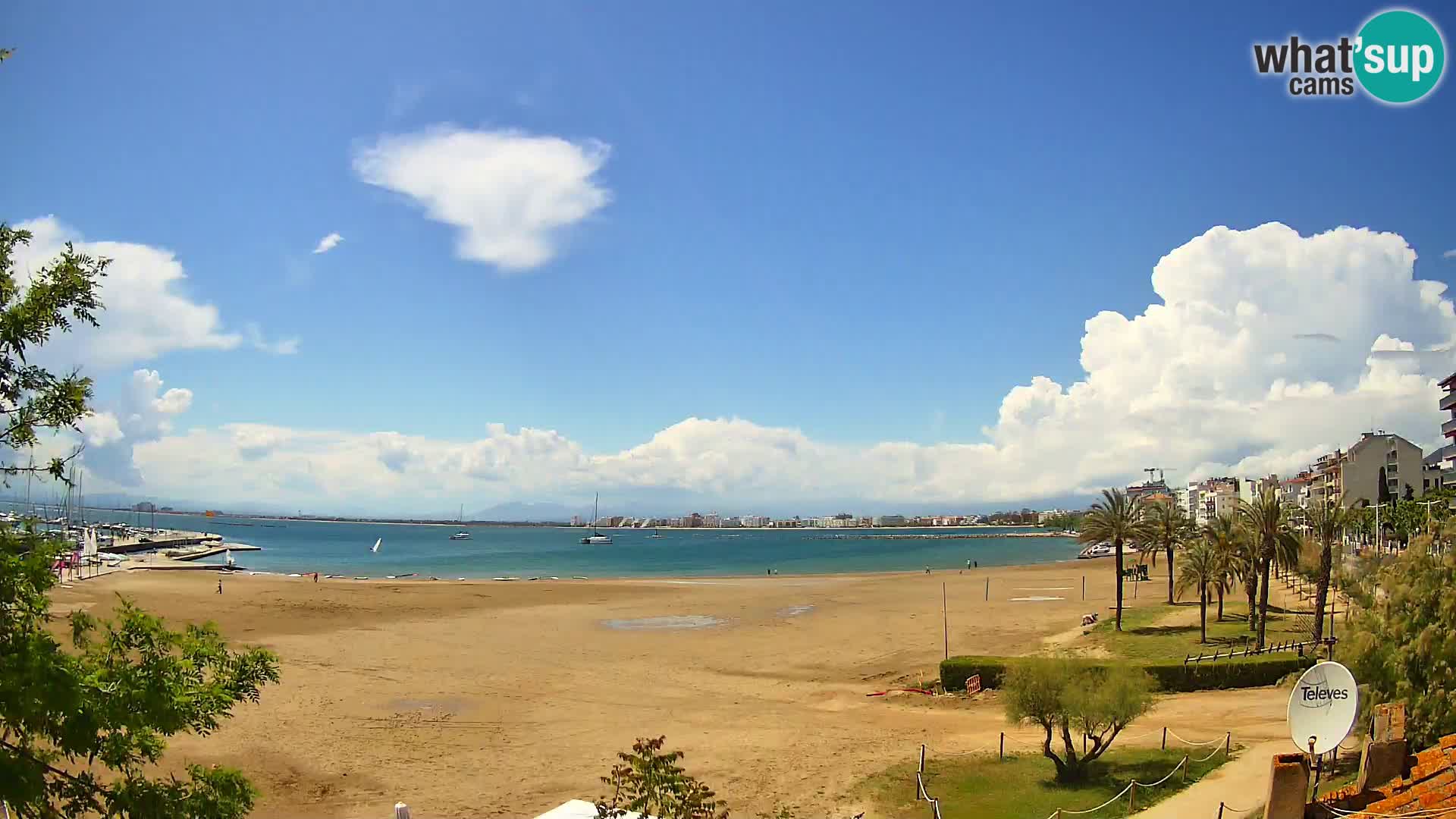 Webcam Strand La Perola | ROSES | Costa Brava