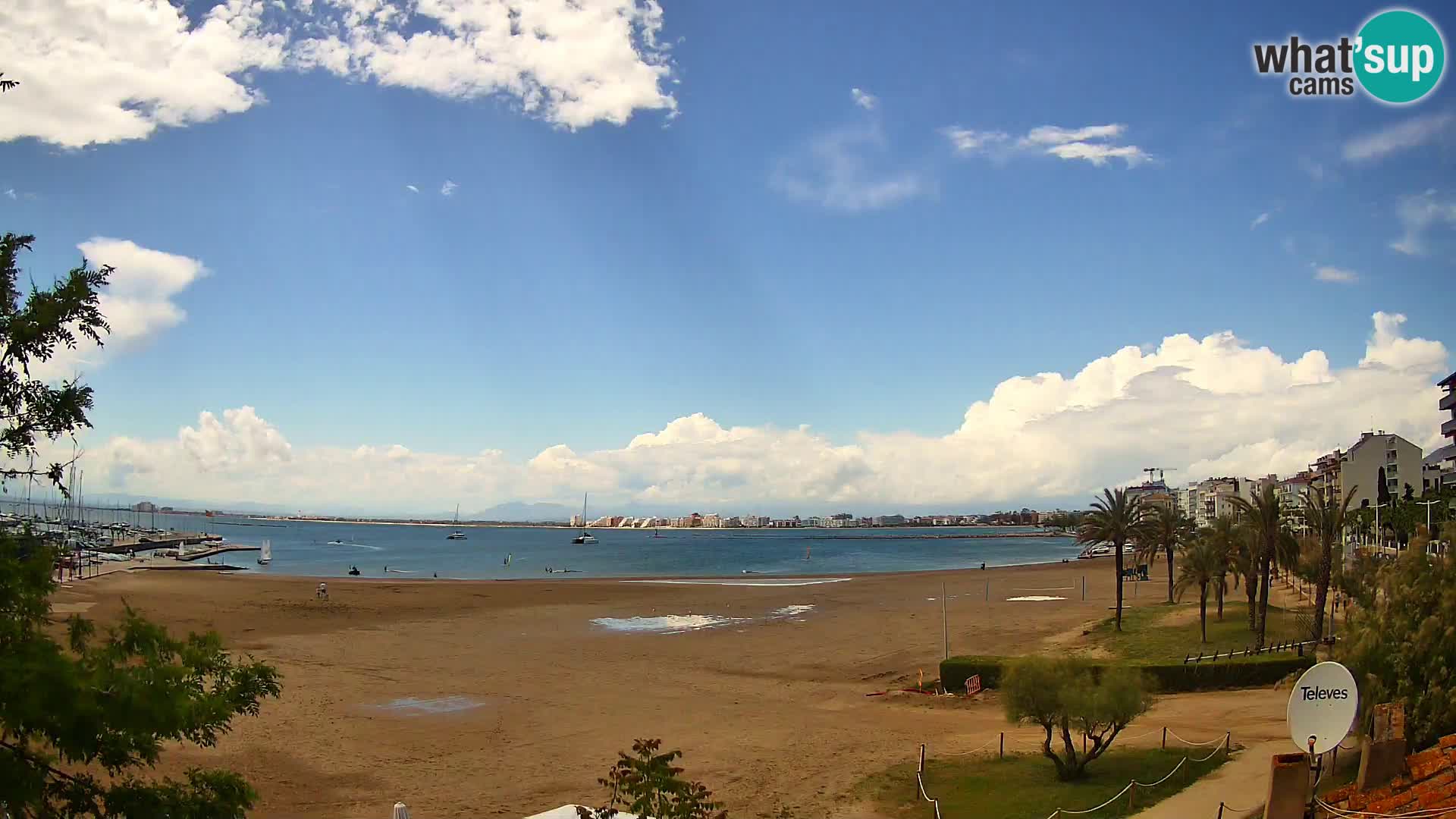 Webcam plage La Perola | ROSES | Costa Brava
