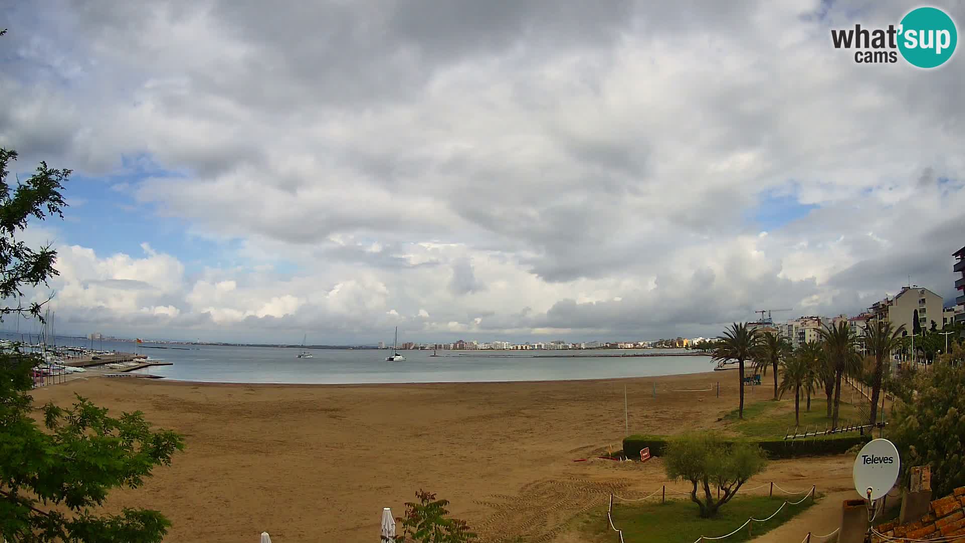 Webcam spiaggia La Perola | ROSES | Costa Brava