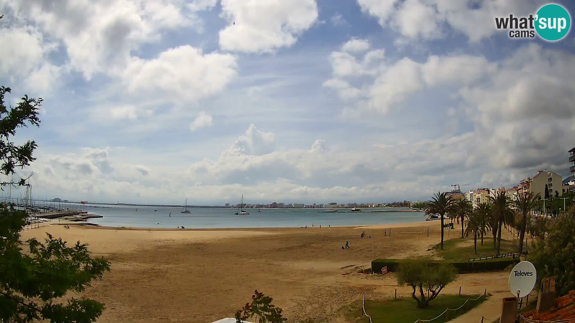 Webcam plage La Perola | ROSES | Costa Brava