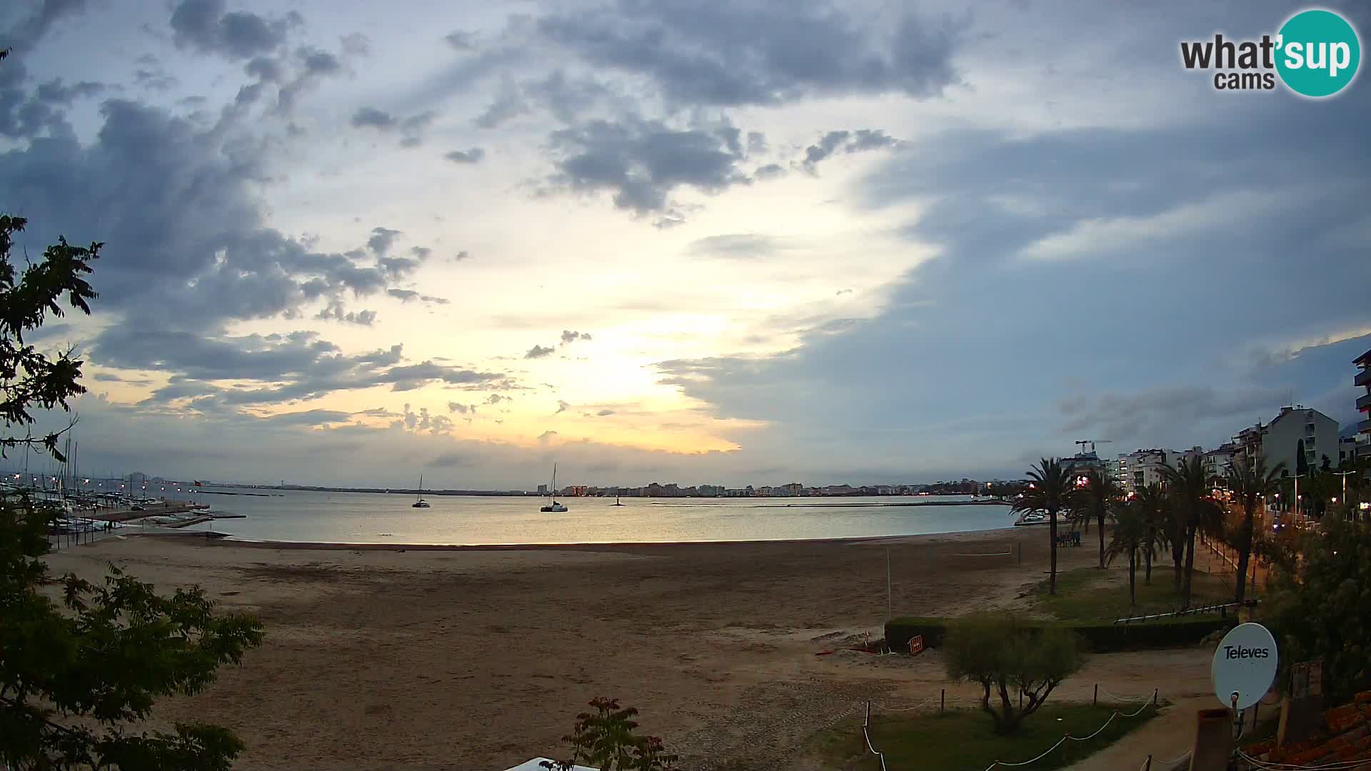 Webcam Strand La Perola | ROSES | Costa Brava