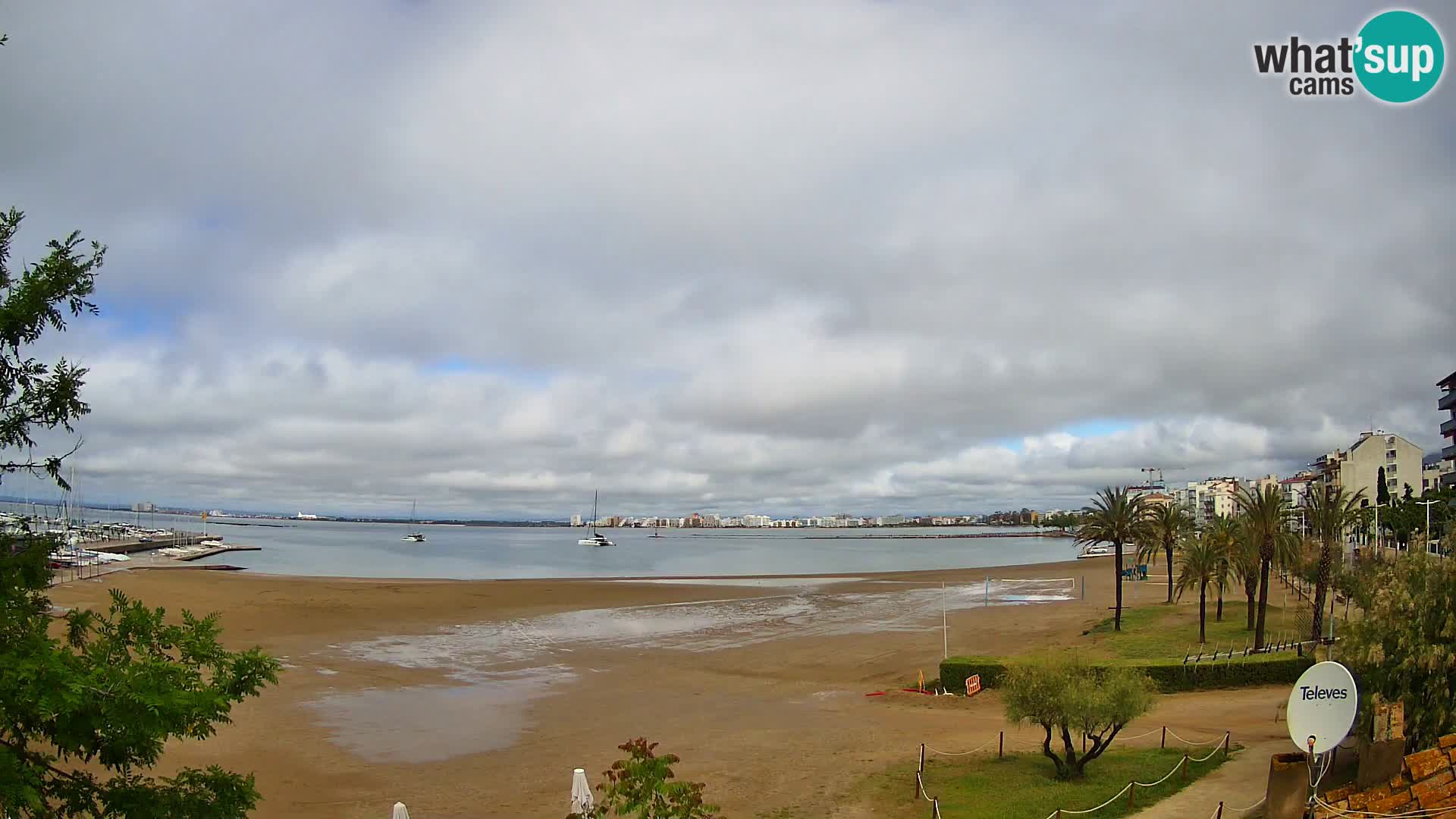 Kamera plaža La Perola | ROSES | Costa Brava