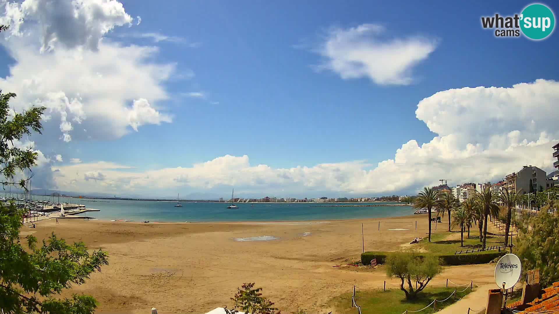 Webcam Strand La Perola | ROSES | Costa Brava