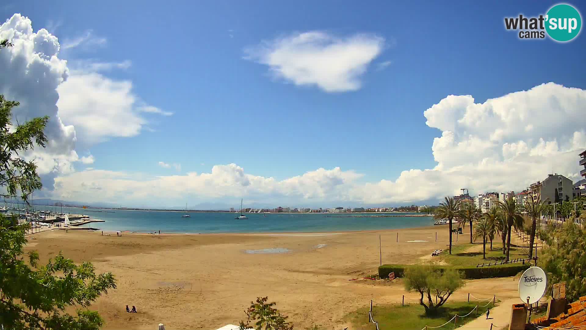 Webcam plage La Perola | ROSES | Costa Brava