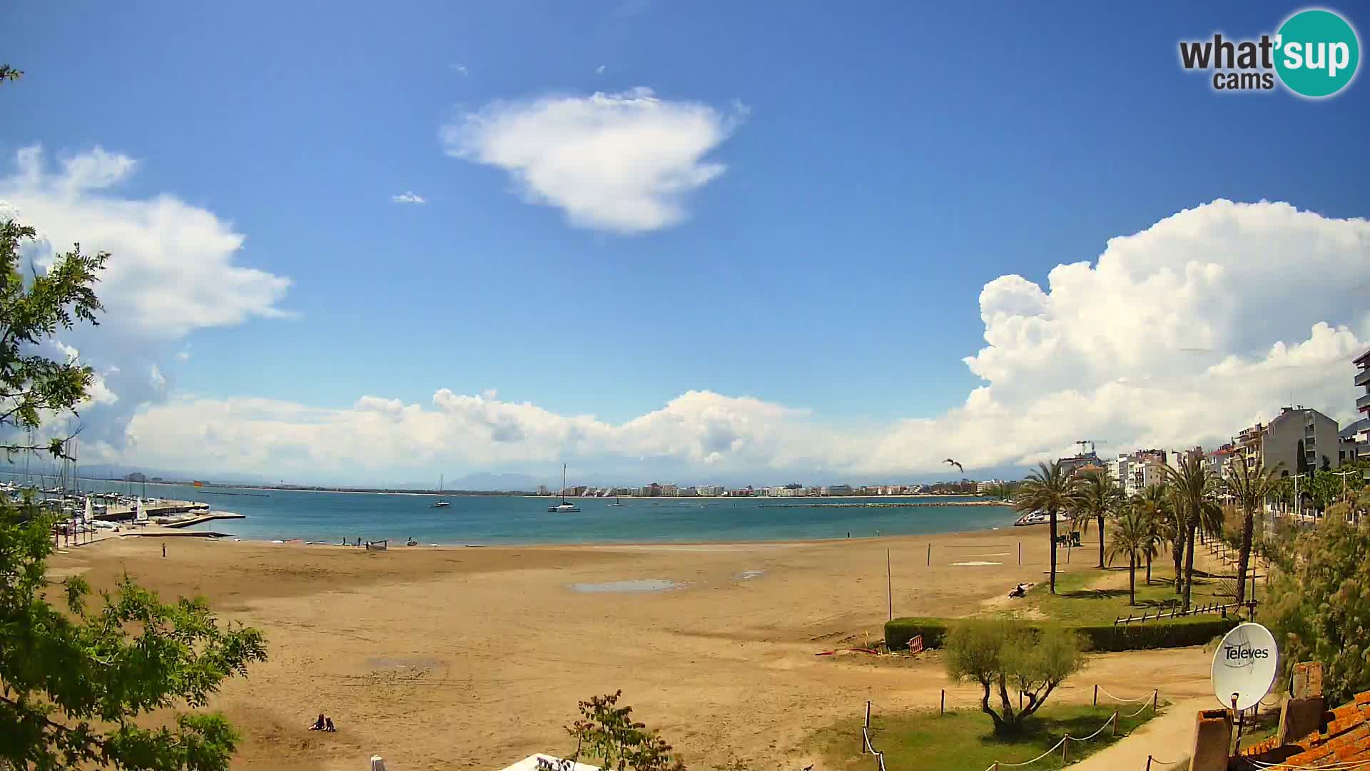 Webcam Playa La Perola | ROSES | Costa Brava