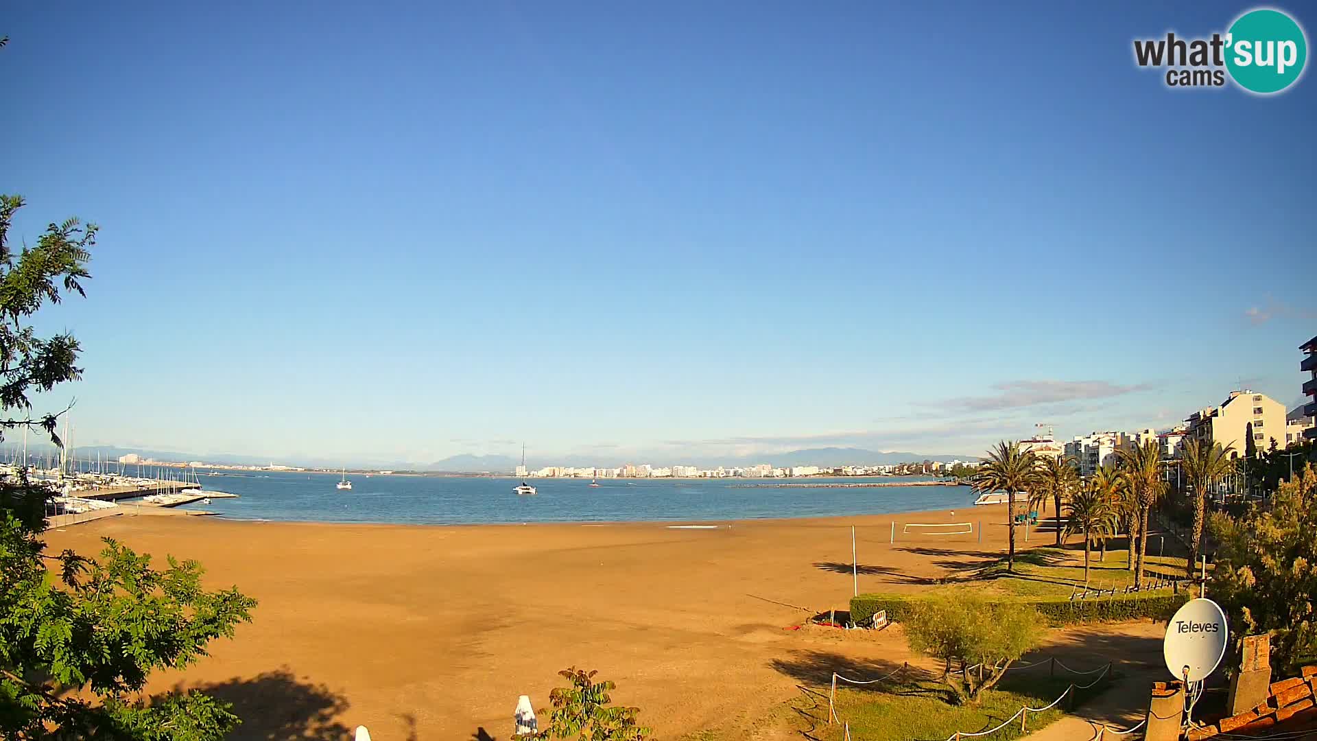 Webcam Playa La Perola | ROSES | Costa Brava