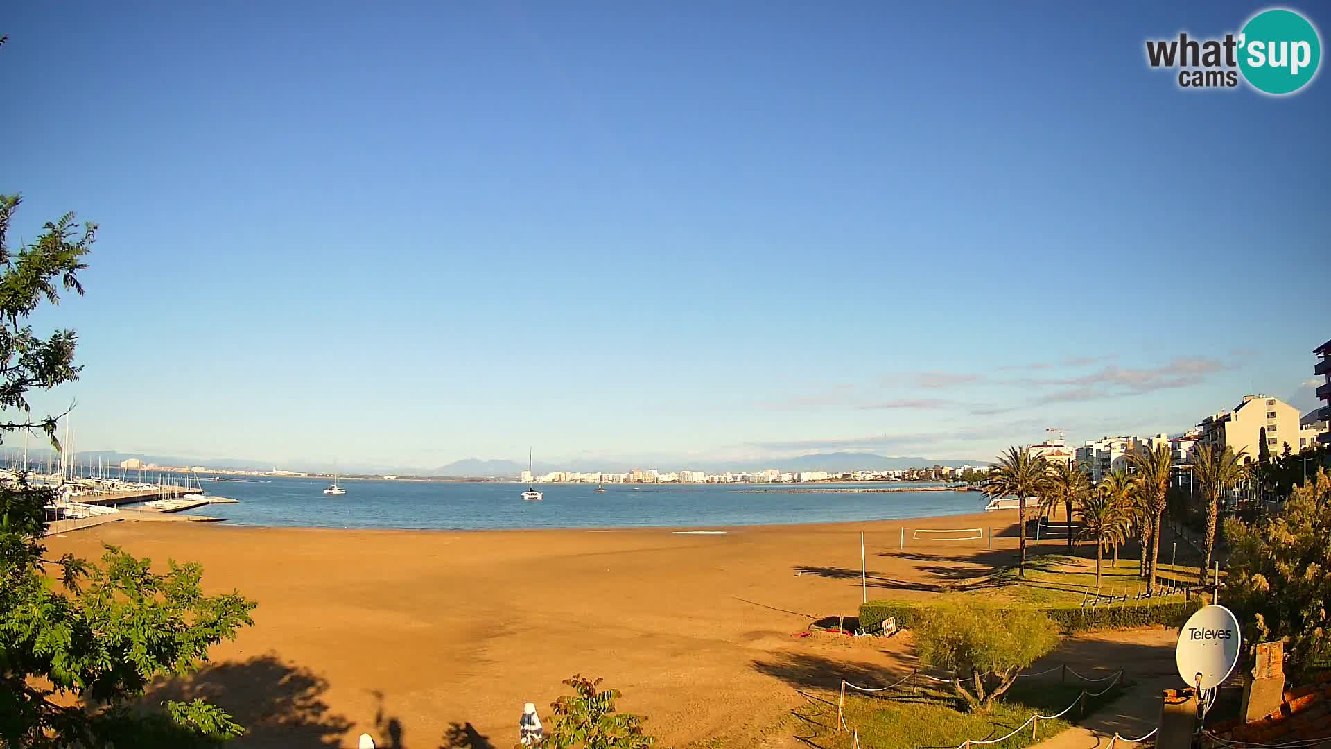 Kamera plaža La Perola | ROSES | Costa Brava