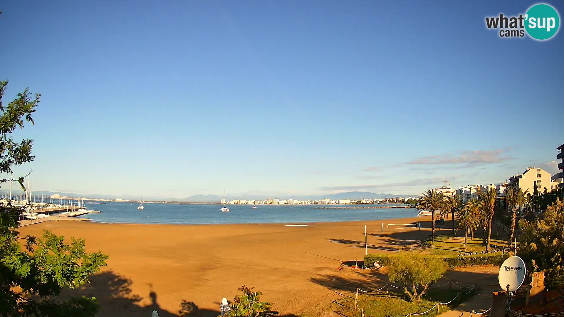Kamera plaža La Perola | ROSES | Costa Brava