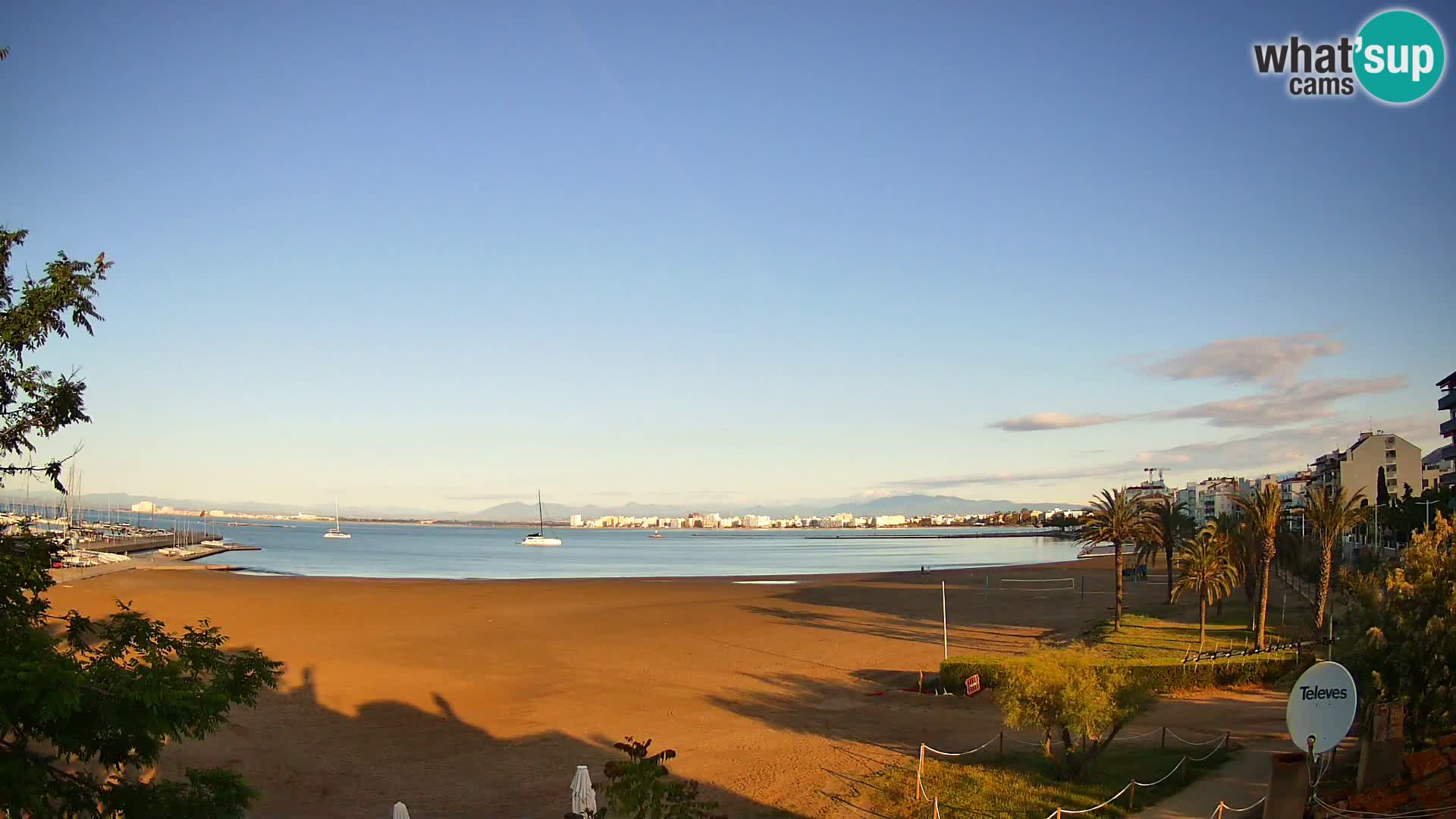 Webcam La Perola beach | ROSES | Costa Brava