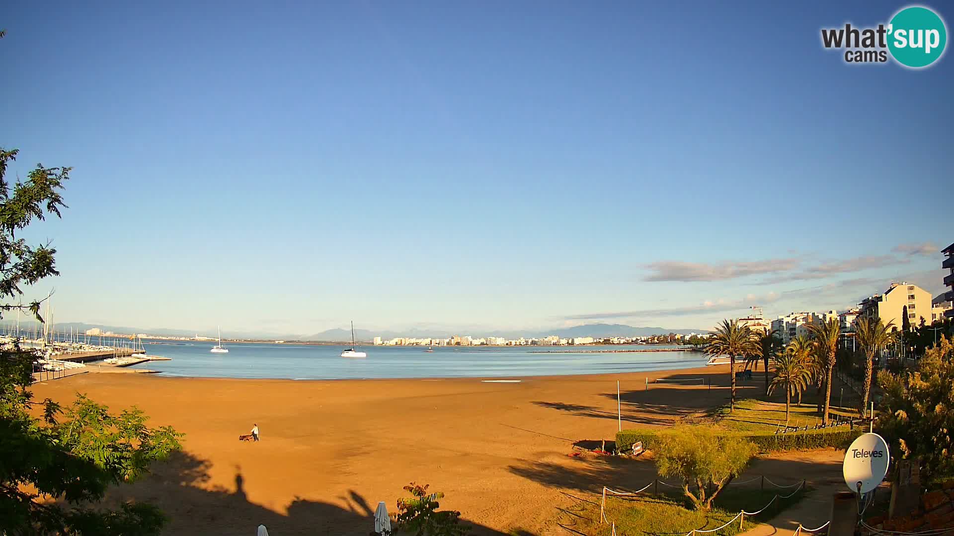 Webcam spiaggia La Perola | ROSES | Costa Brava