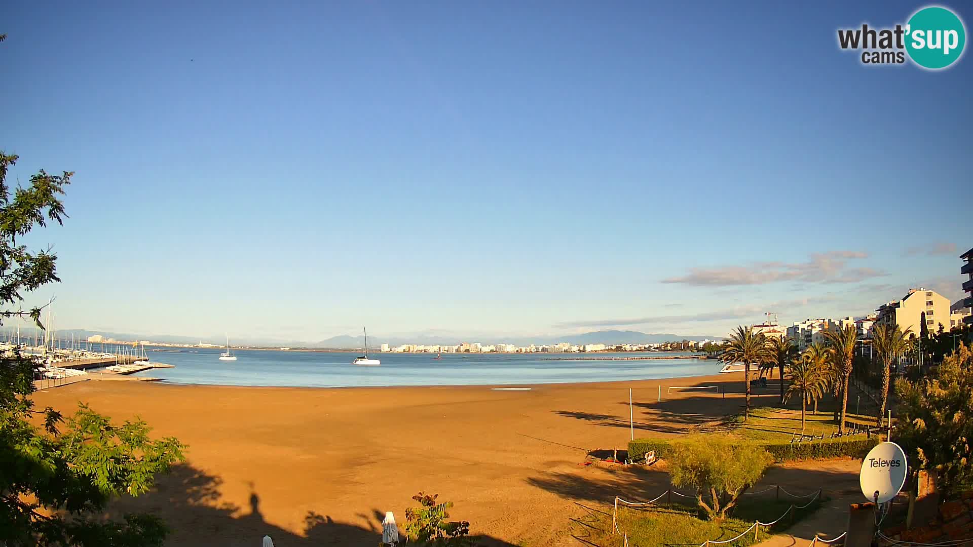 Webcam plage La Perola | ROSES | Costa Brava