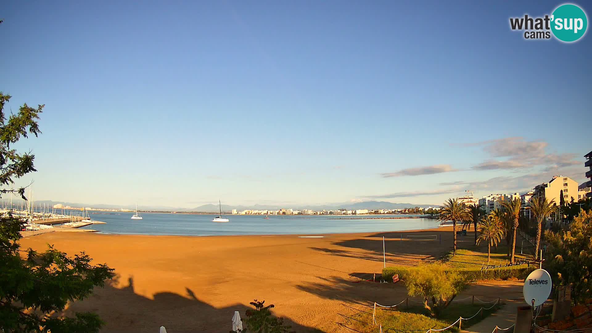 Webcam Playa La Perola | ROSES | Costa Brava