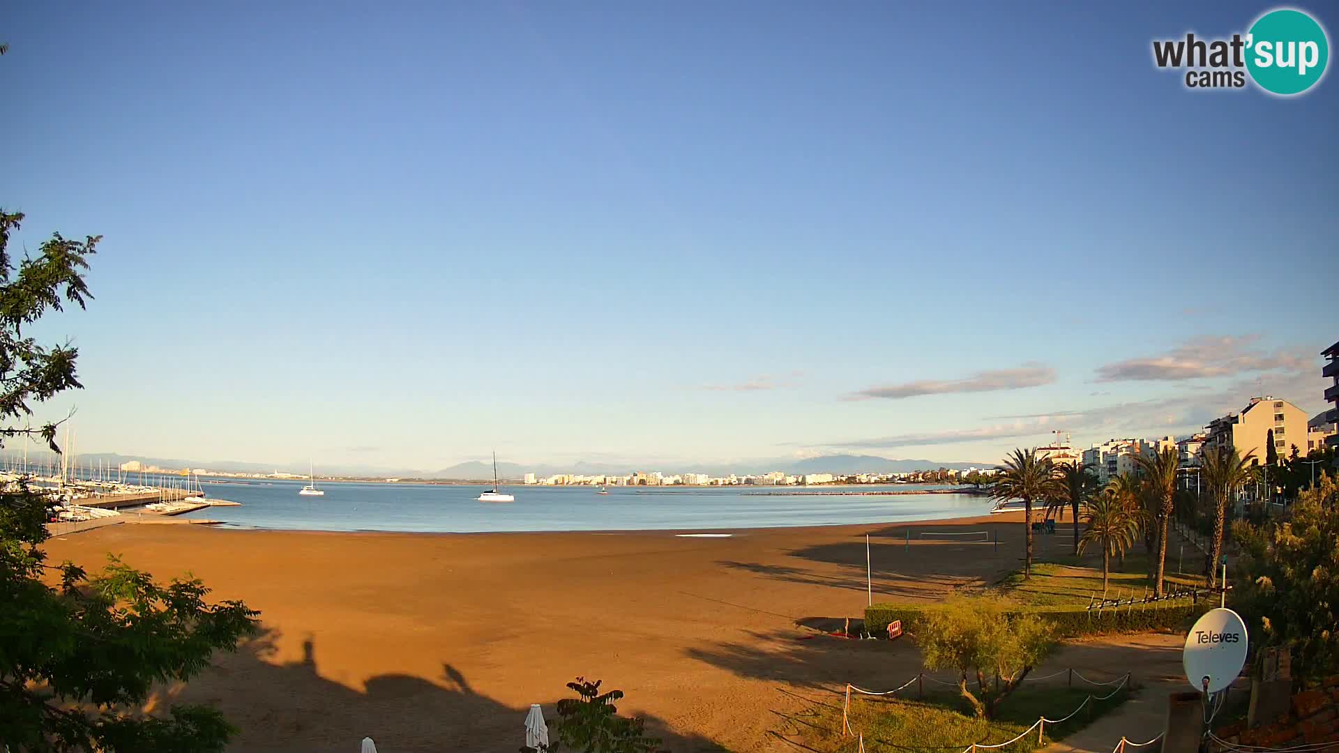 Webcam plage La Perola | ROSES | Costa Brava