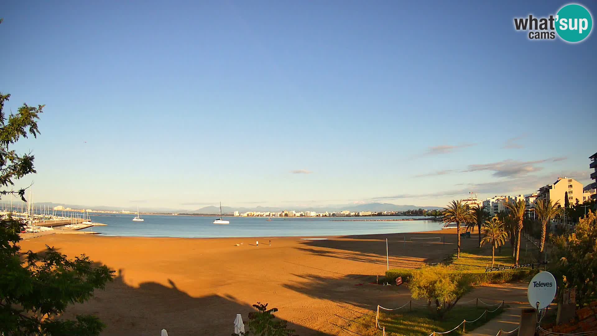 Webcam Playa La Perola | ROSES | Costa Brava